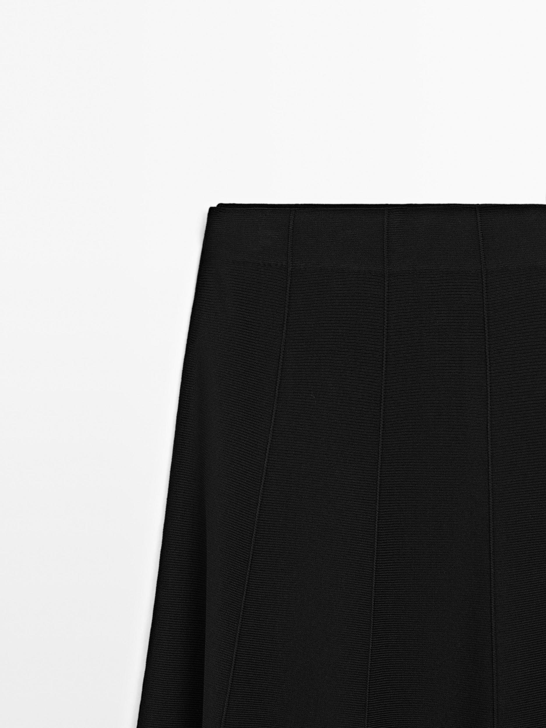 Long knit skirt Product Image