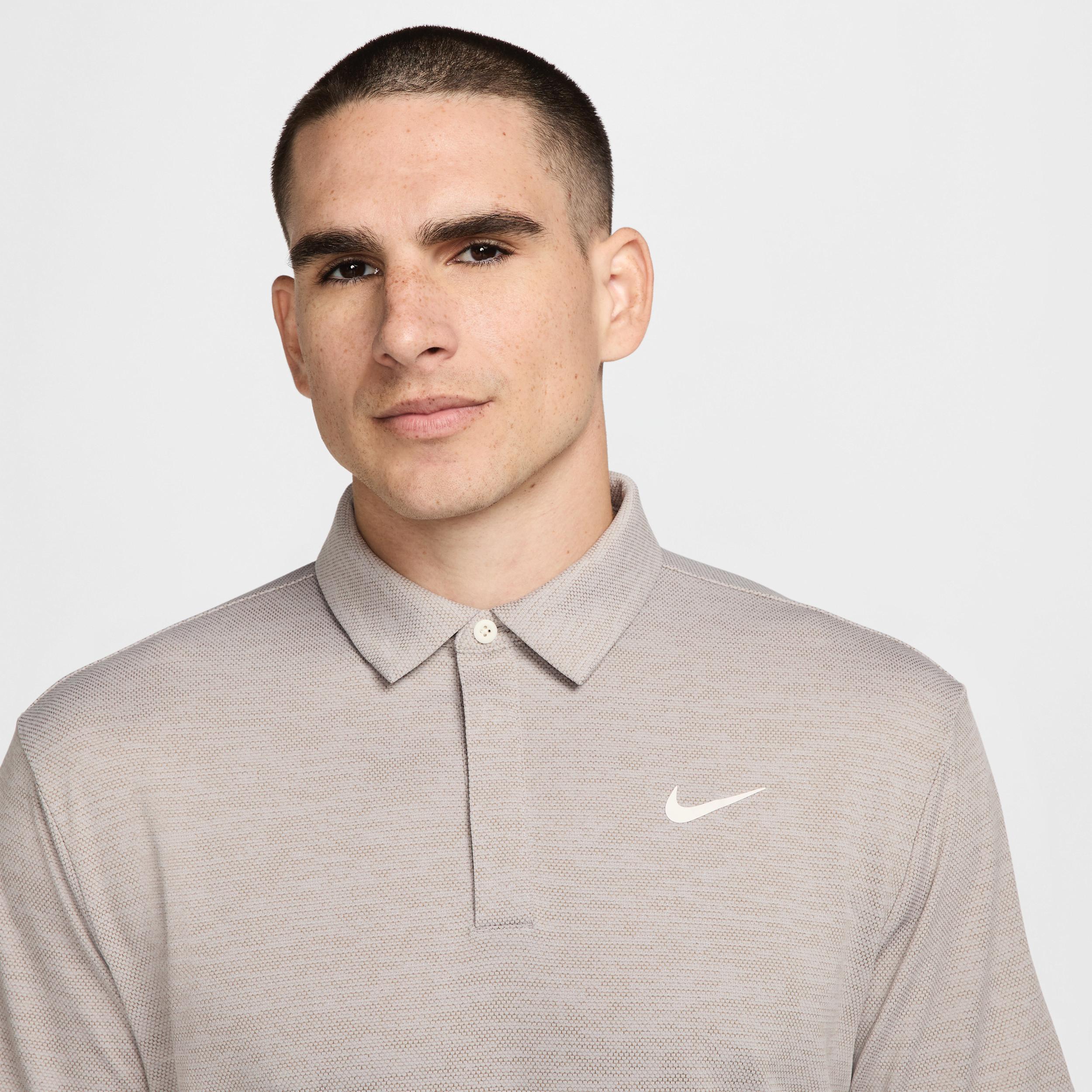 Nike Mens Tour Dri-FIT Jacquard Golf Polo | FZ7475-009 Product Image