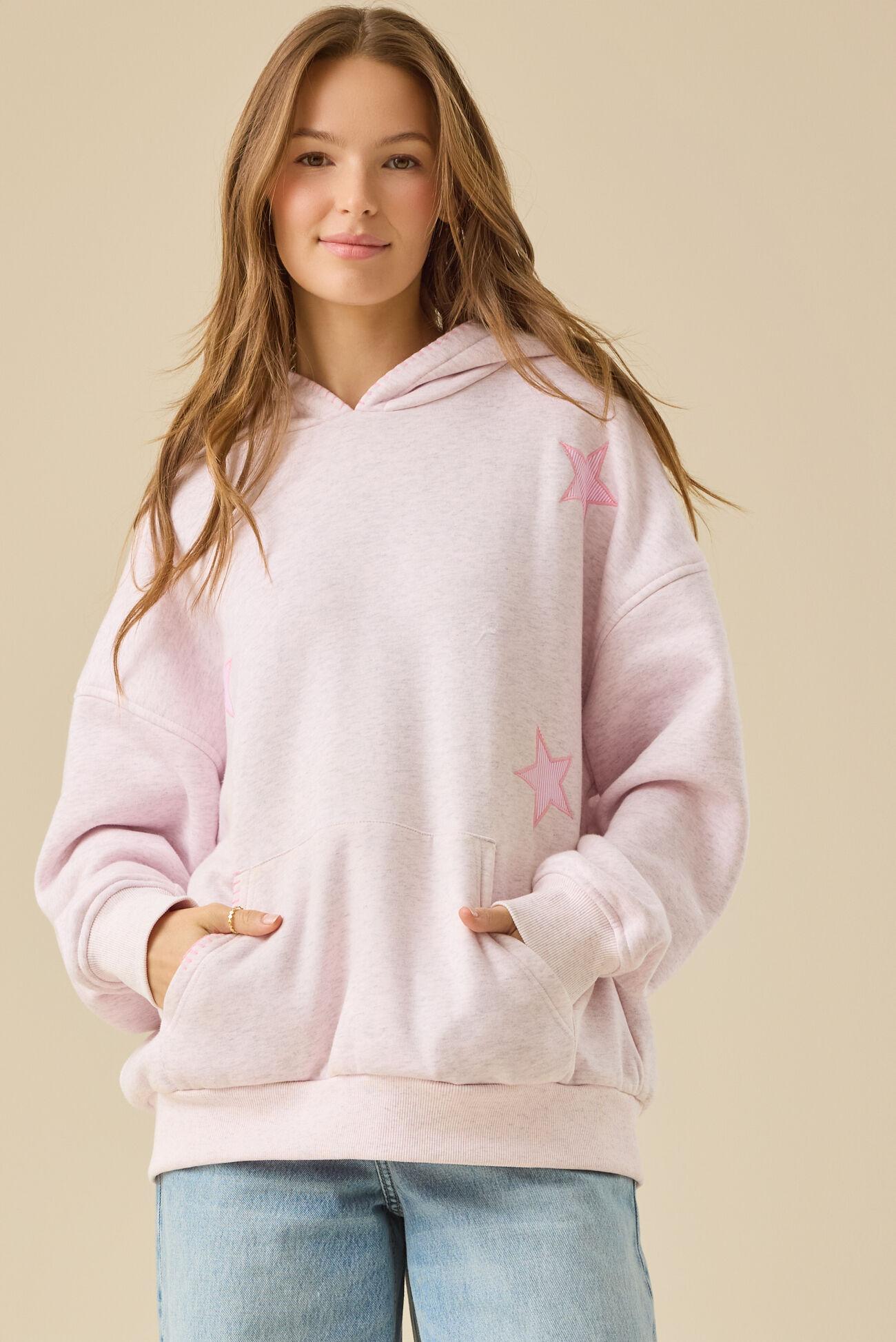 Stripe Star Hoodie Product Image