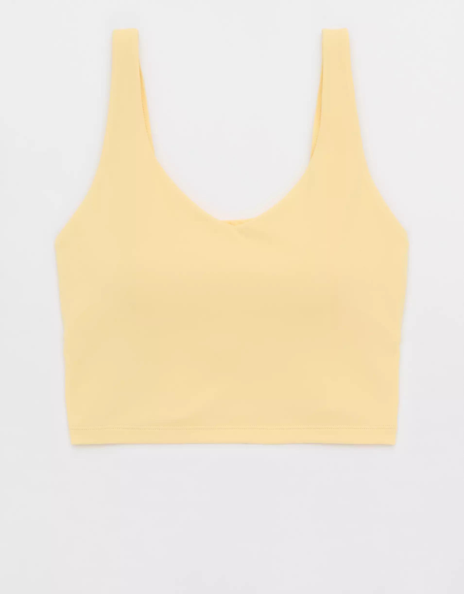 OFFLINE By Aerie Real Me Low Key Longline Sports Bra Product Image