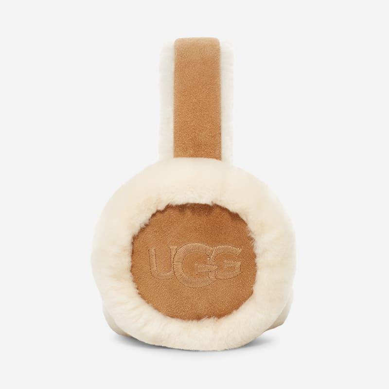 UGG Womens Sheepskin Embroidery Earmuff Product Image