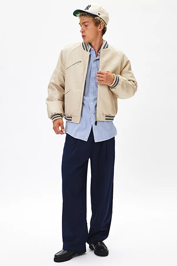 Standard Cloth Jason Relaxed Pleated Trouser Pant Mens at Urban Outfitters Product Image