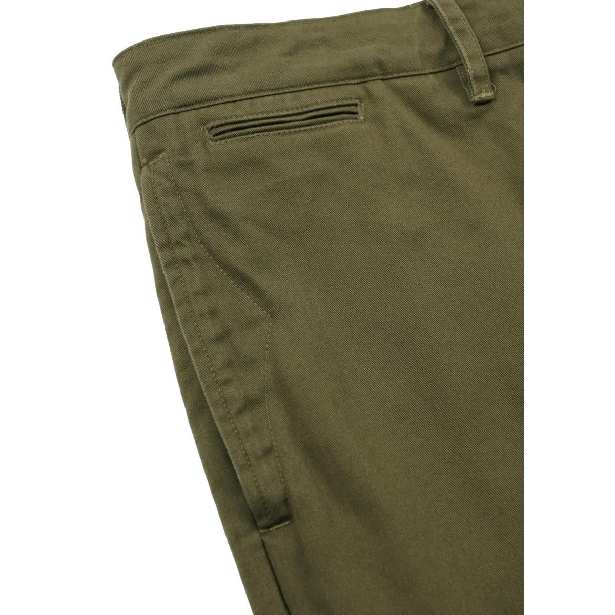 Washed Officer Chino Olive Product Image