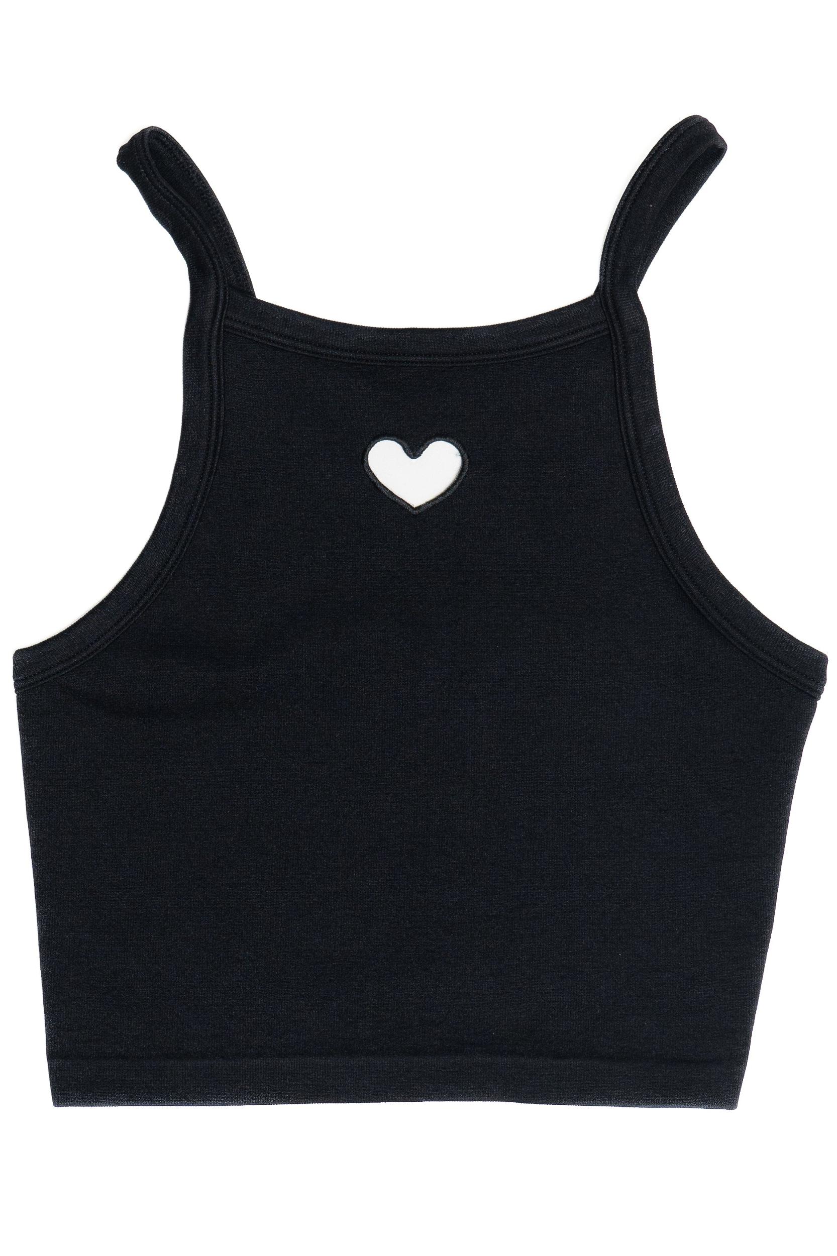 Heart Cutout Seamless Tank Top Product Image