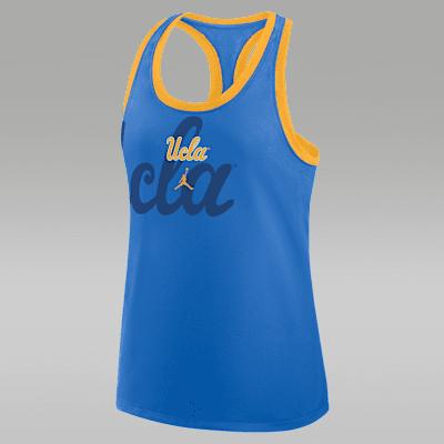 Womens UCLA Primetime Shadow Jordan Brand College Racerback Tank Top | 0JE109WTUCL-AE9 Product Image
