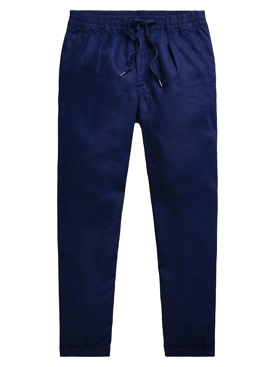 Mens Polo Prepster Slim Tapered Linen Pants Product Image