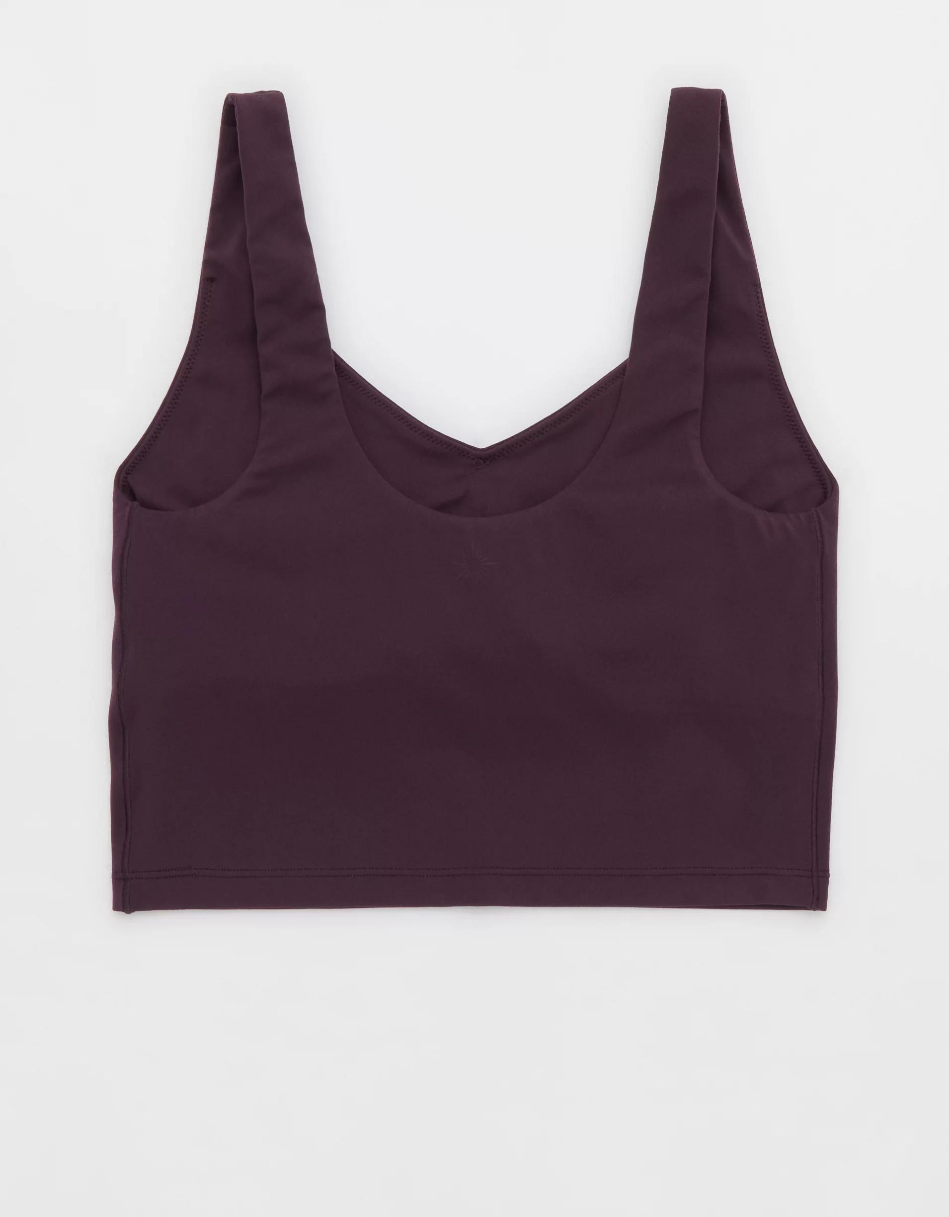 OFFLINE By Aerie Real Me Low Key Longline Sports Bra Product Image