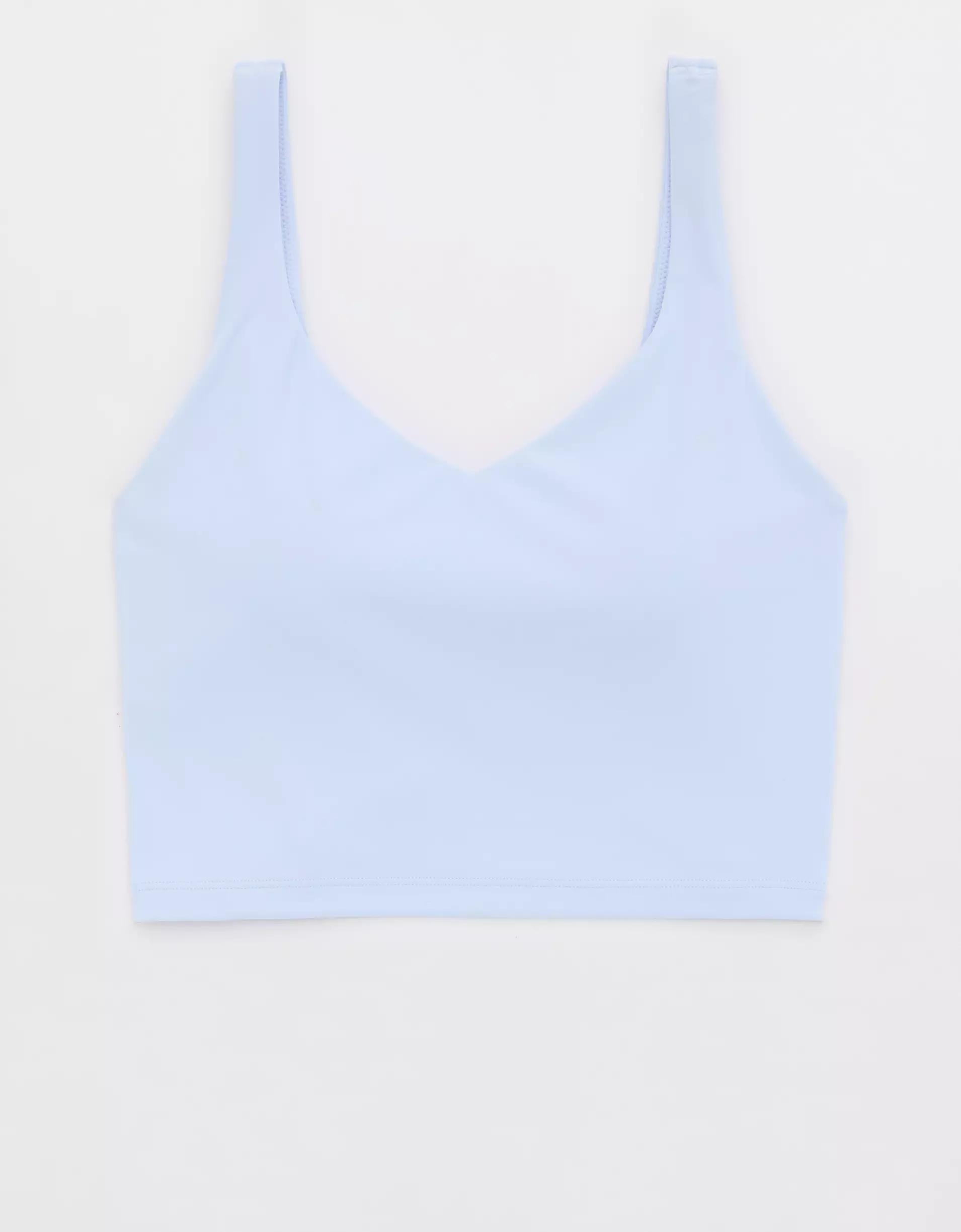 OFFLINE By Aerie Real Me Low Key Longline Sports Bra Product Image