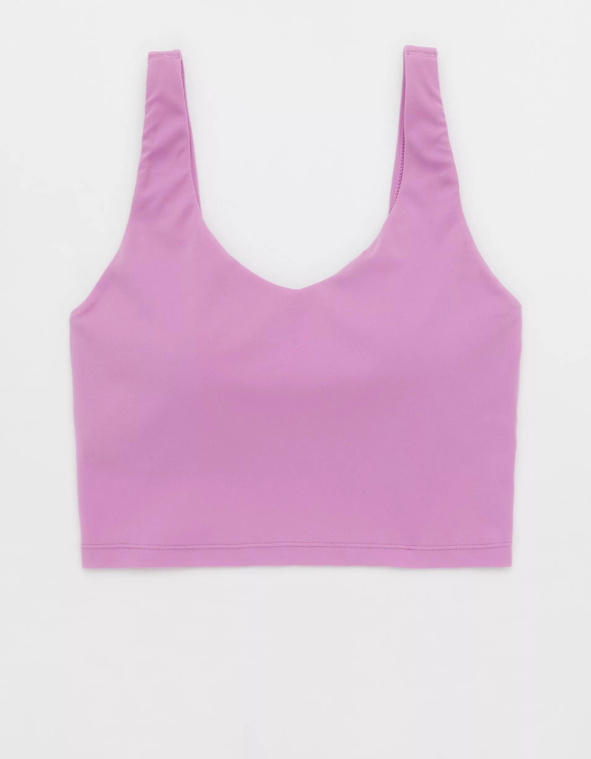 OFFLINE By Aerie Real Me Low Key Longline Sports Bra Product Image