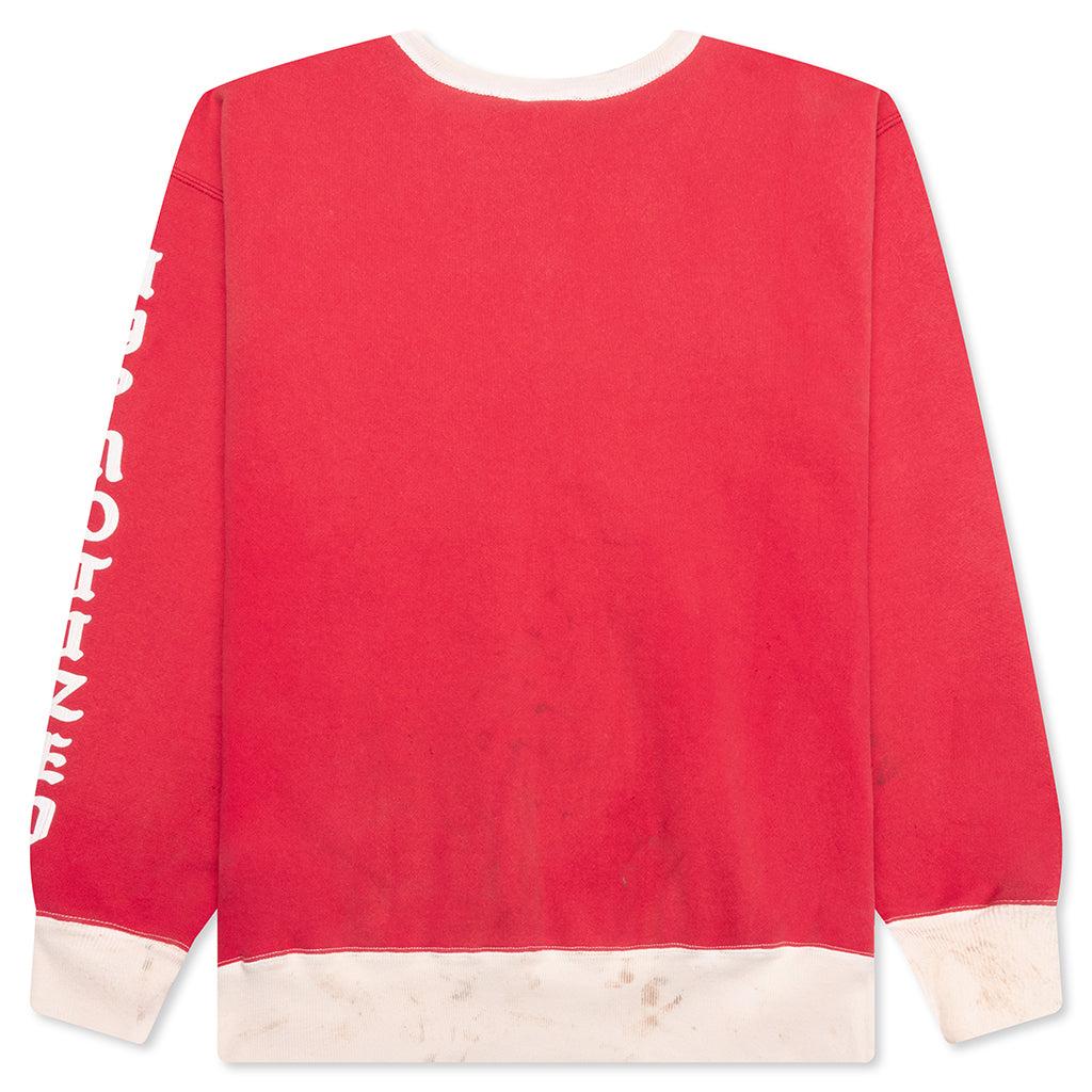 Soft Love Crew Sweater - Red Male Product Image