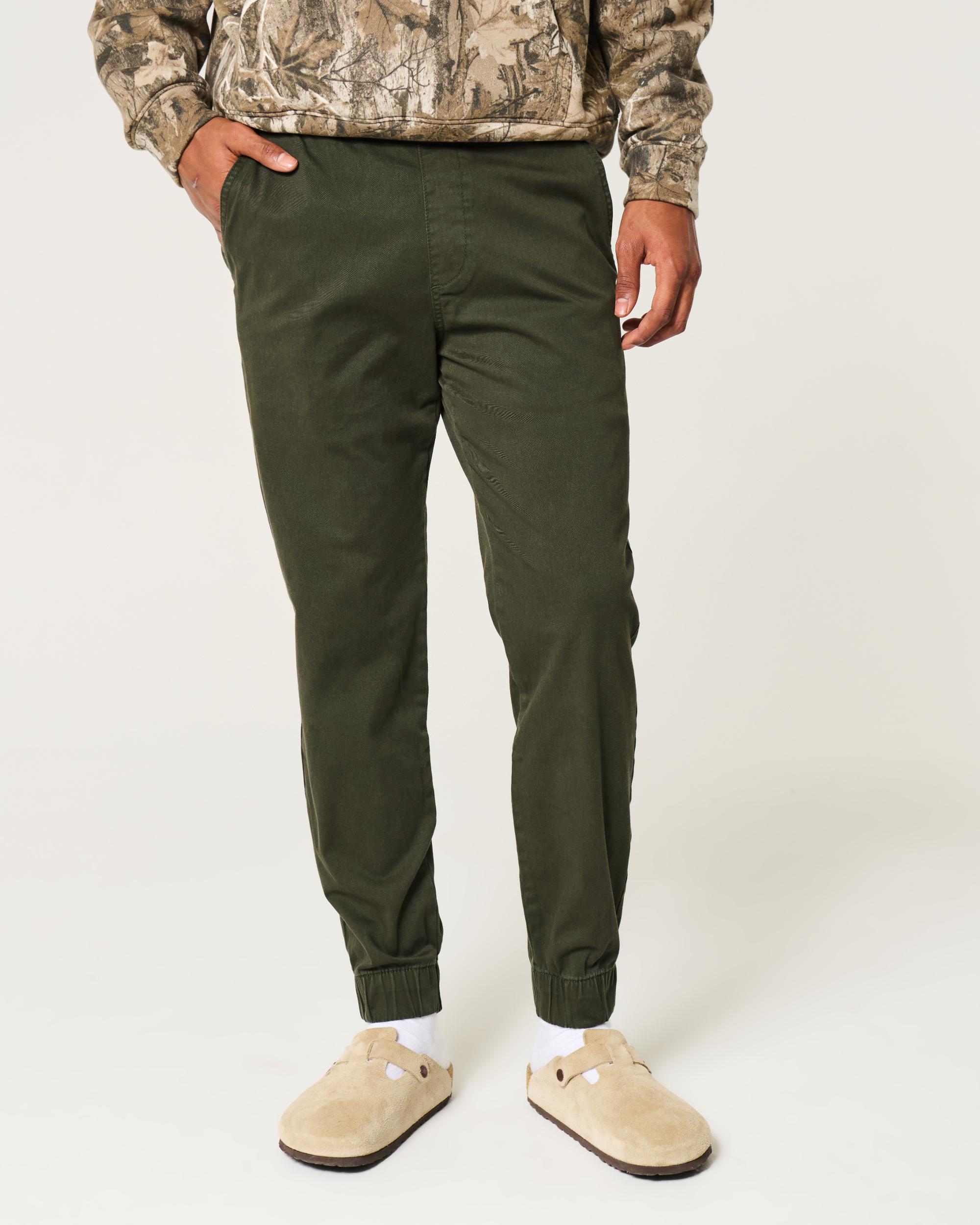 Relaxed Twill Joggers Product Image