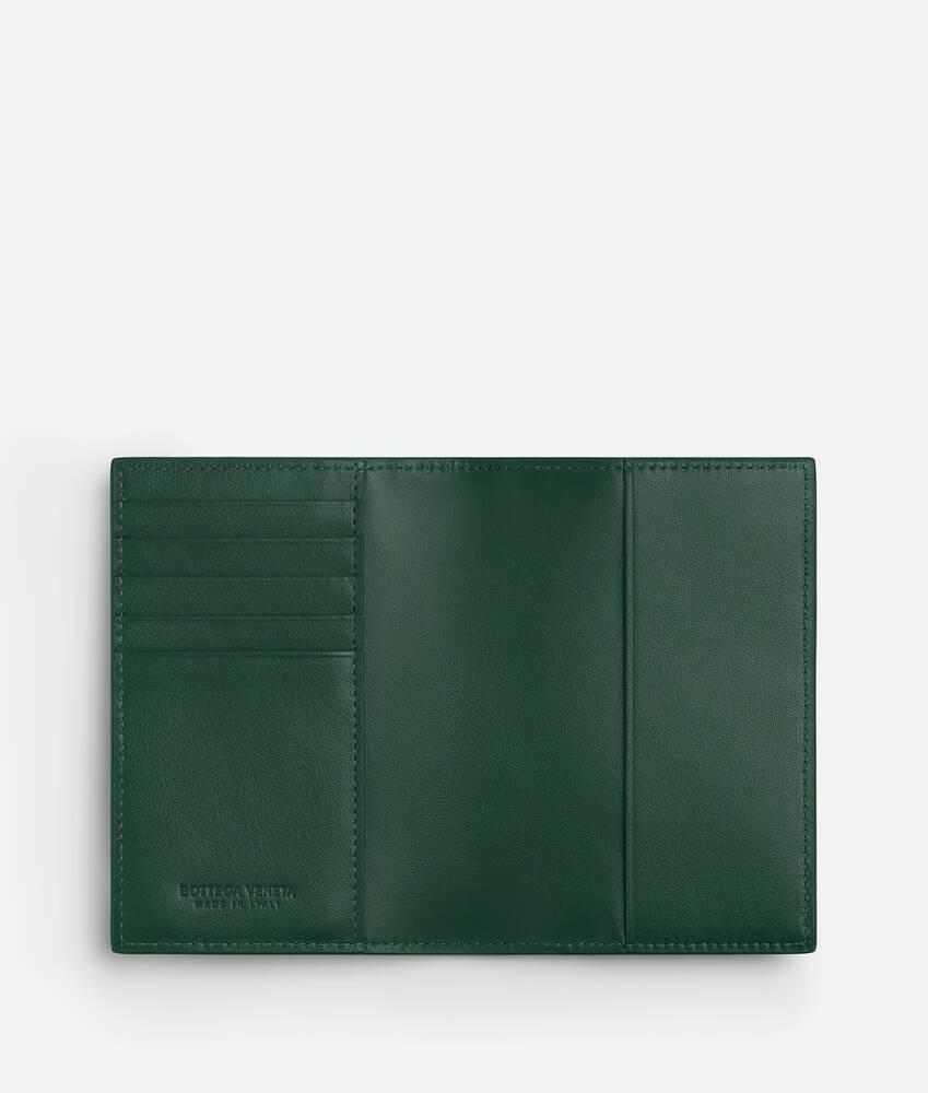 Women's Cassette Passport Case in Emerald green Product Image