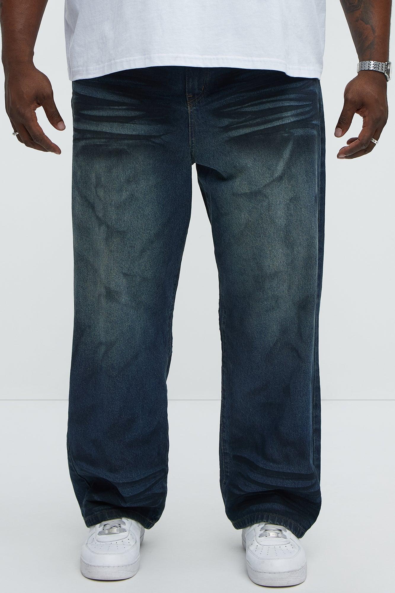 About My Baggy Jeans - Dark Wash Male Product Image