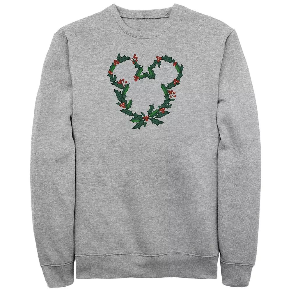 Disney's Mickey Mouse Christmas Wreath Design Big & Tall Graphic Fleece, Men's,  Product Image