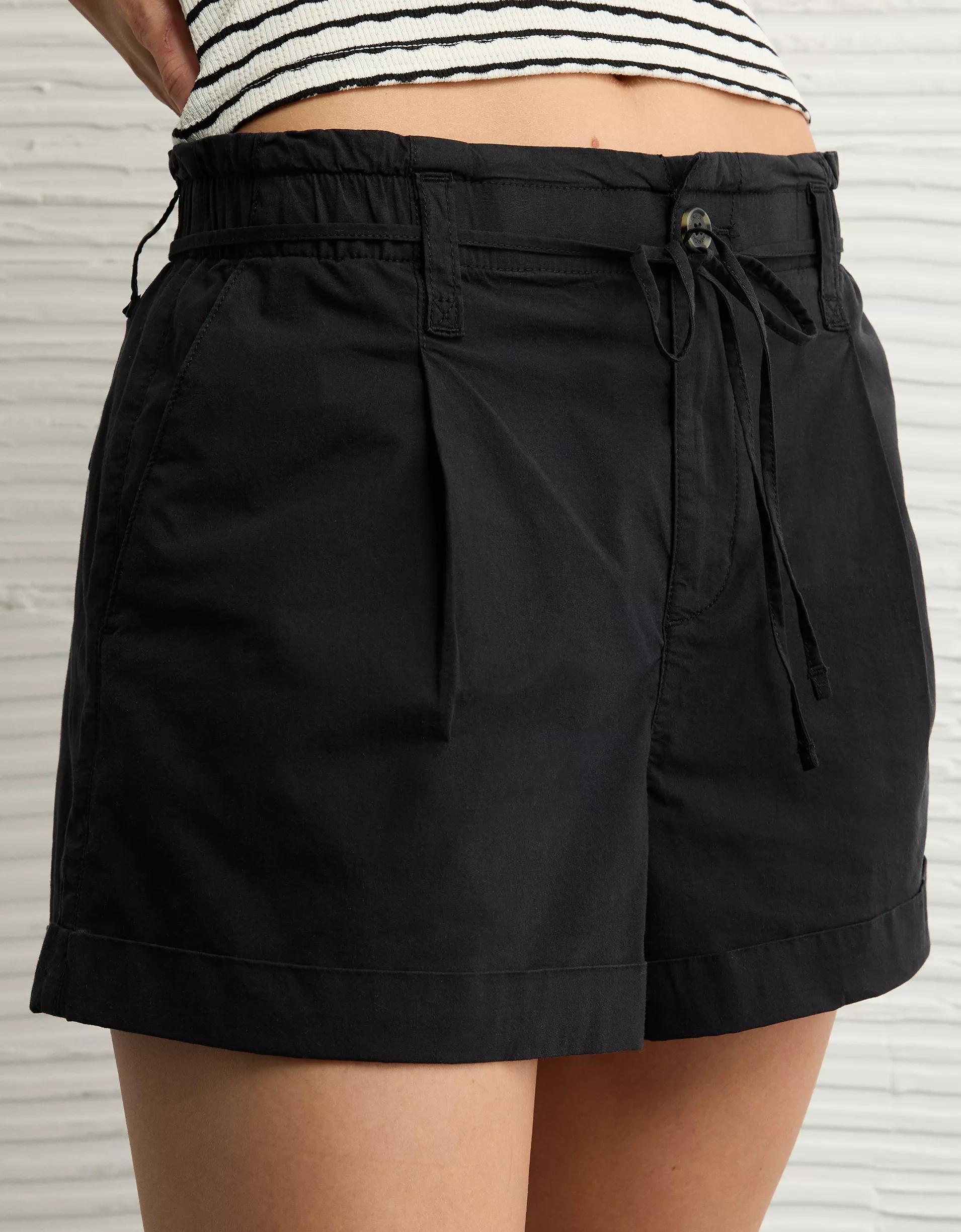 AE Stretch High-Waisted Lightweight Trouser Short Product Image