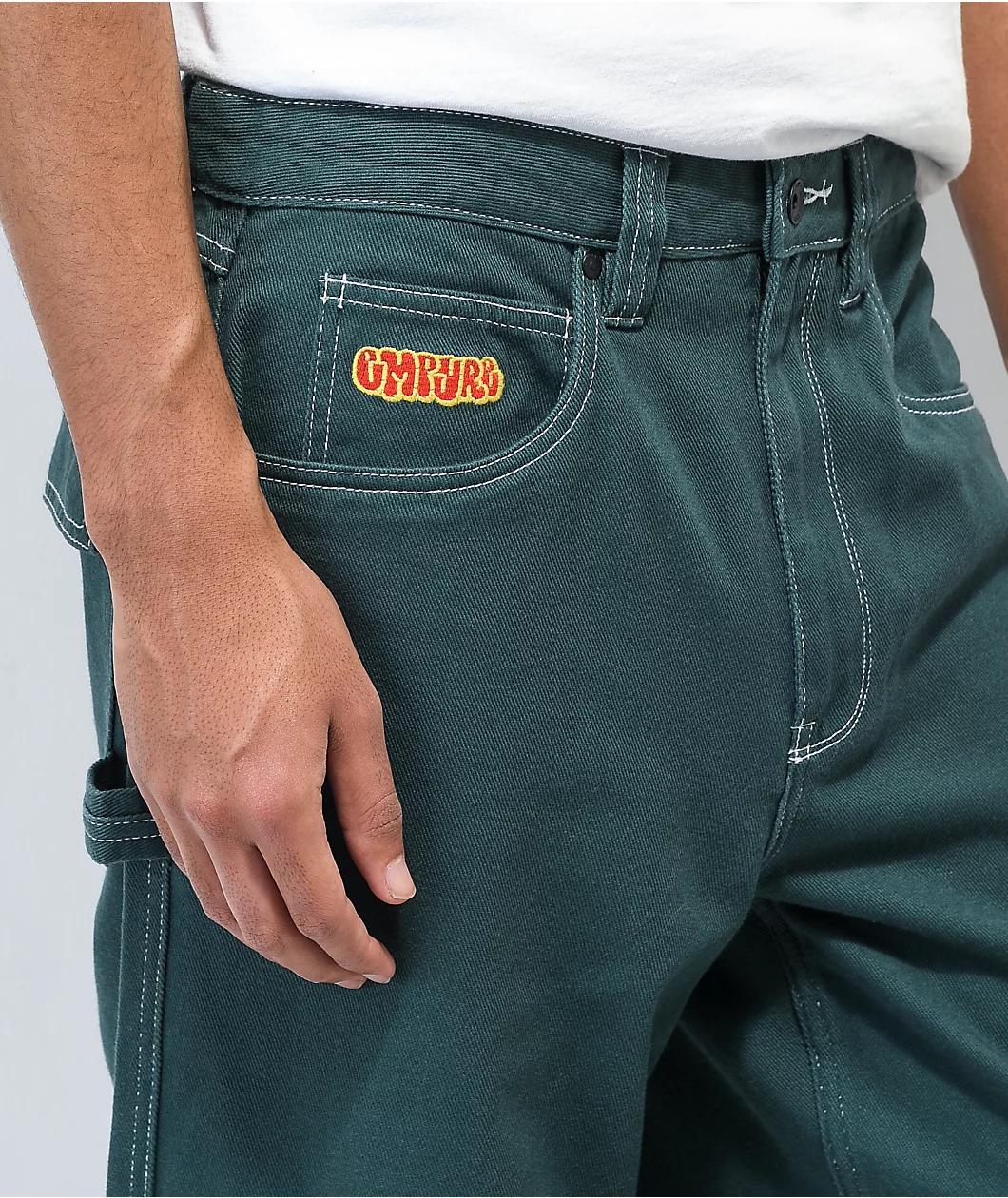 Empyre Emerald Green Carpenter Skate Jeans Product Image
