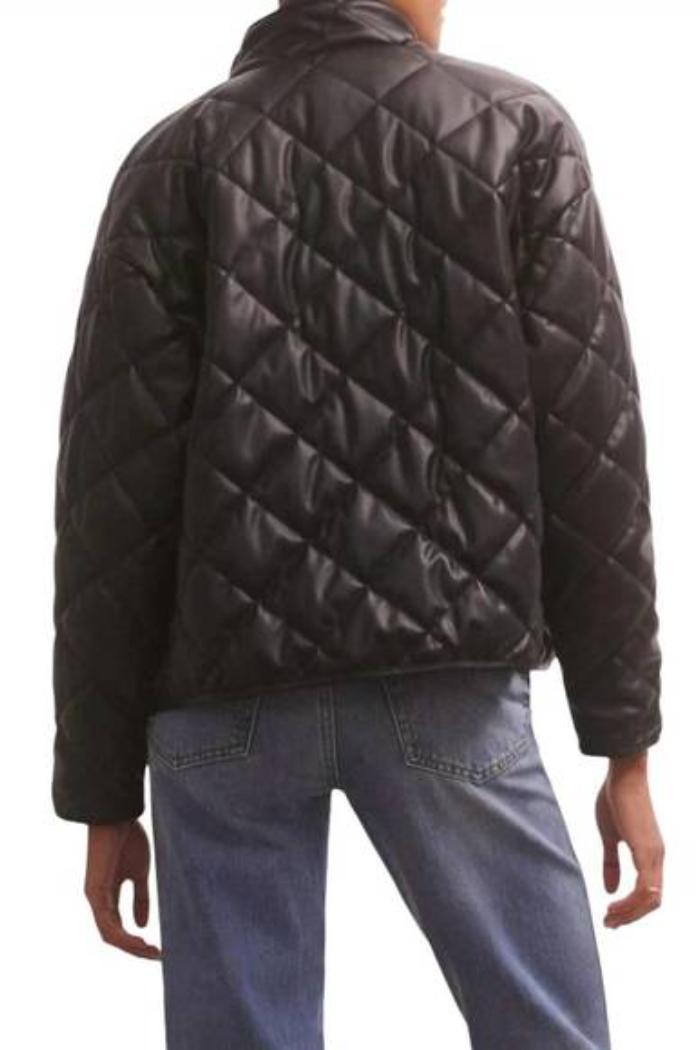 Heritage Faux Leather Jacket Product Image