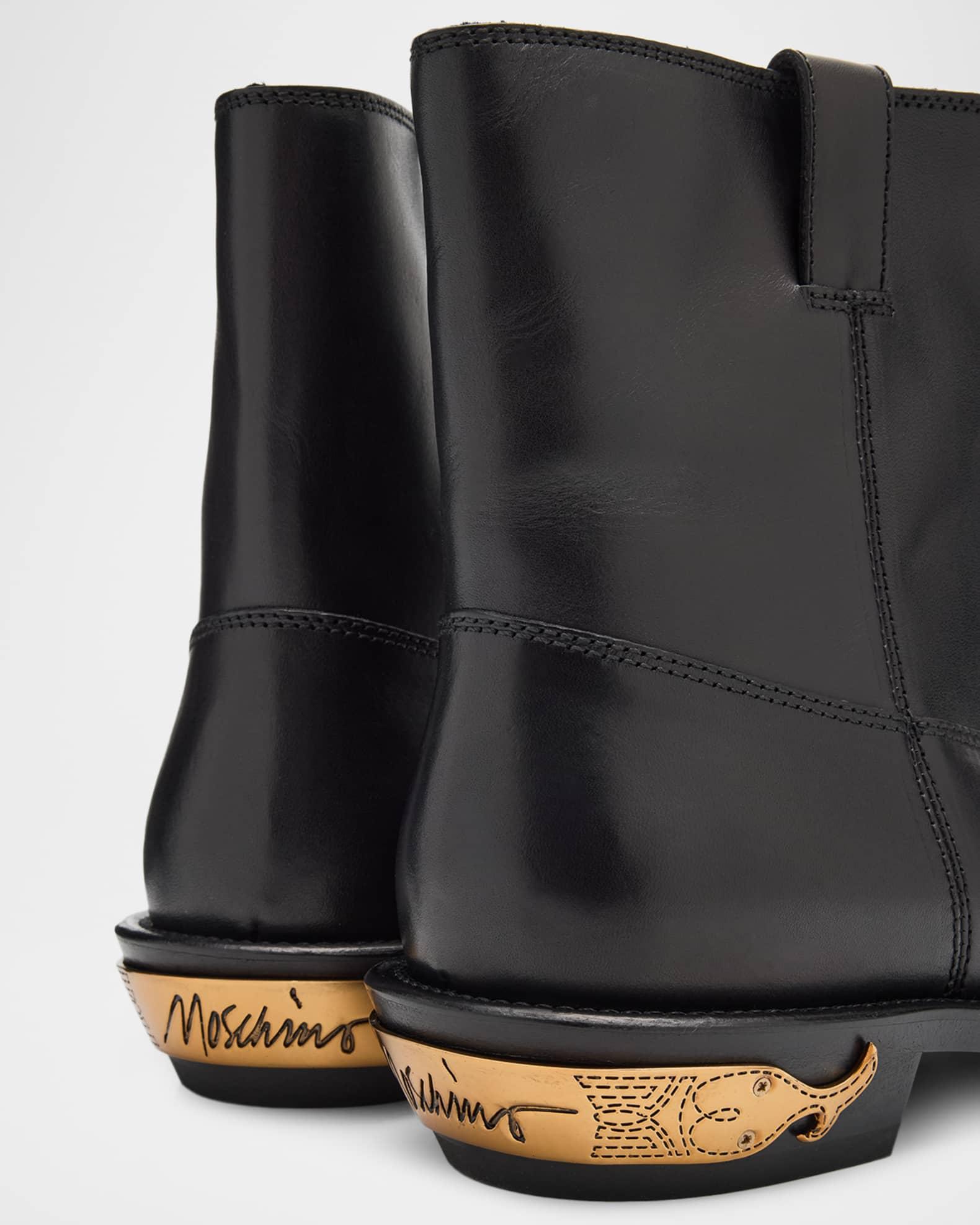 Men's Berlin Leather Ankle Boots Product Image