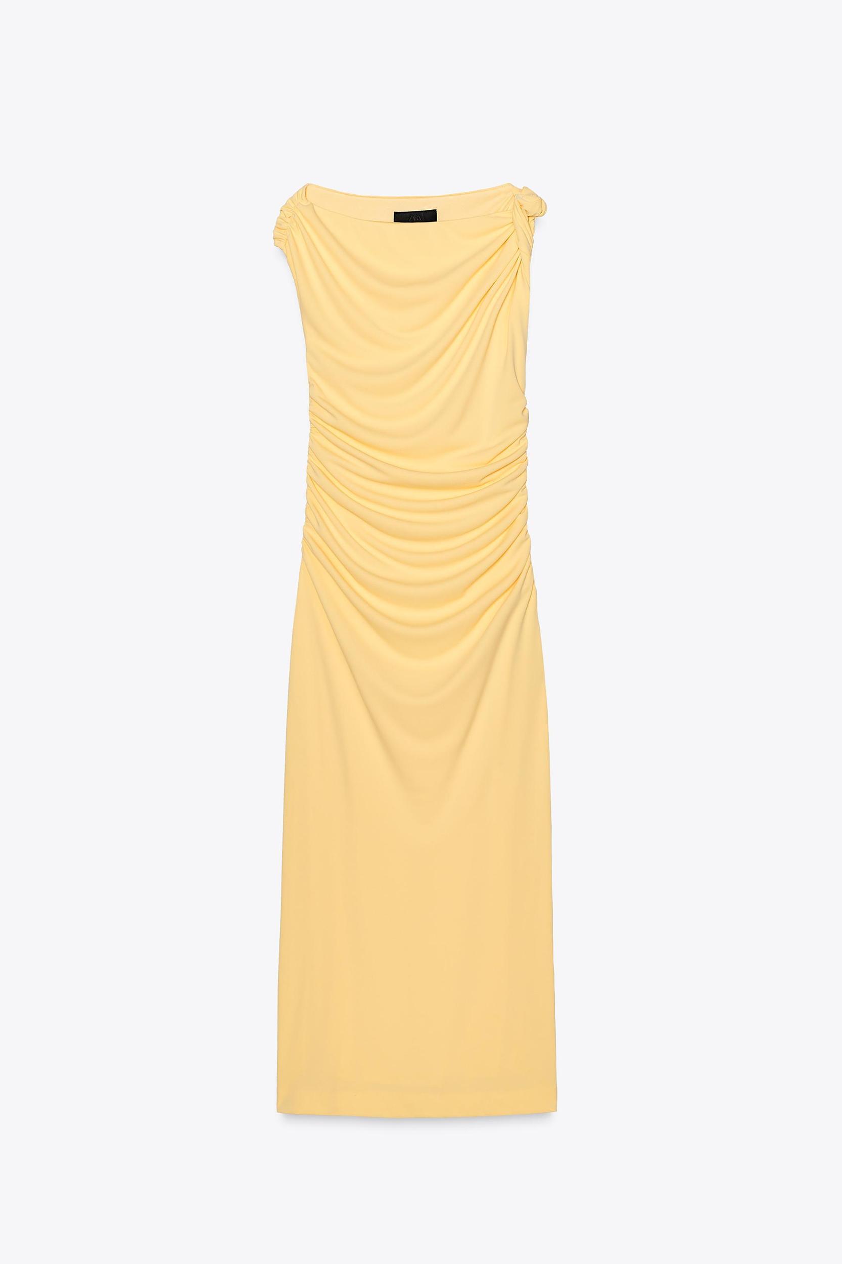 ASYMMETRIC MIDI DRESS Product Image