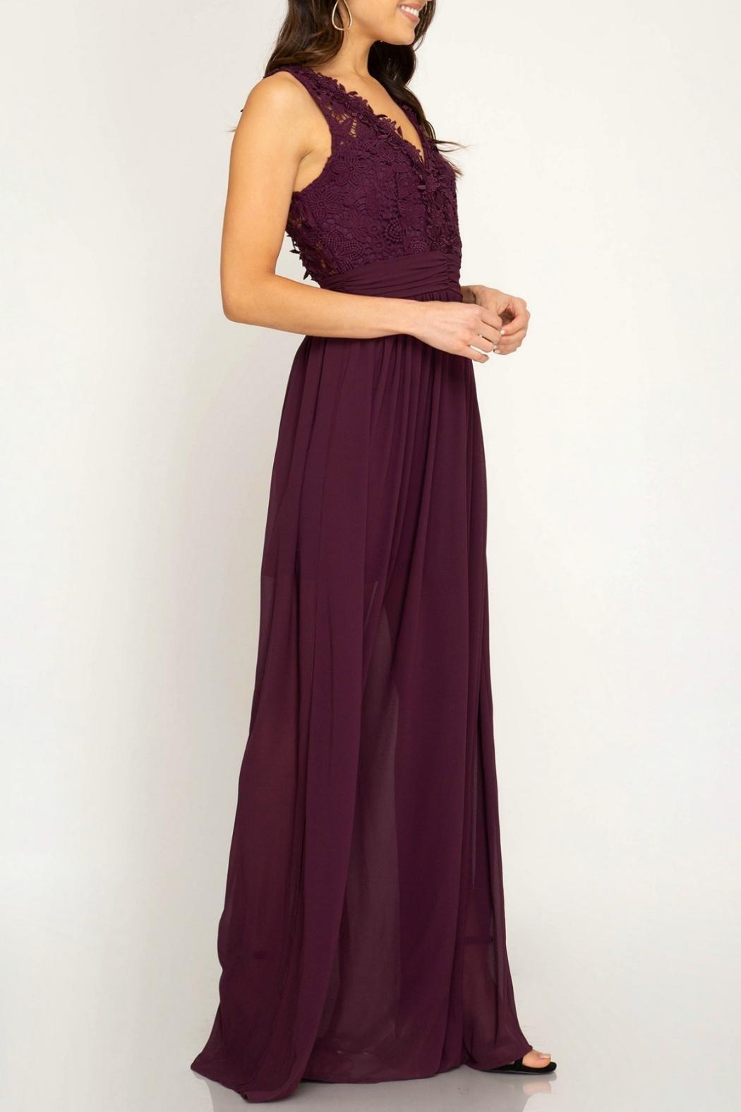Crochet Bodice Maxi Product Image