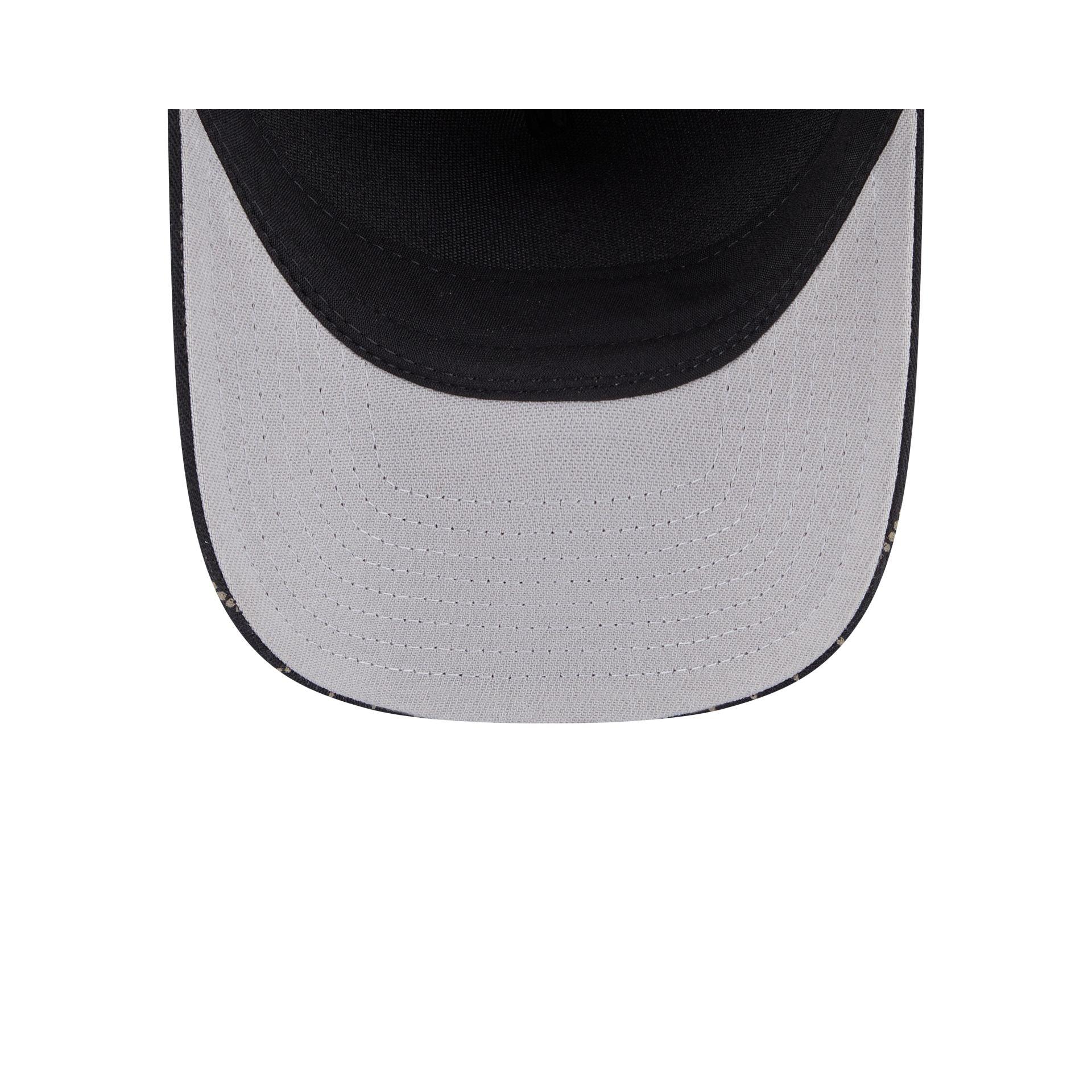 Seattle Mariners Dotted Pinstripe 9FORTY M-Crown A-Frame Adjustable Hat Male Product Image