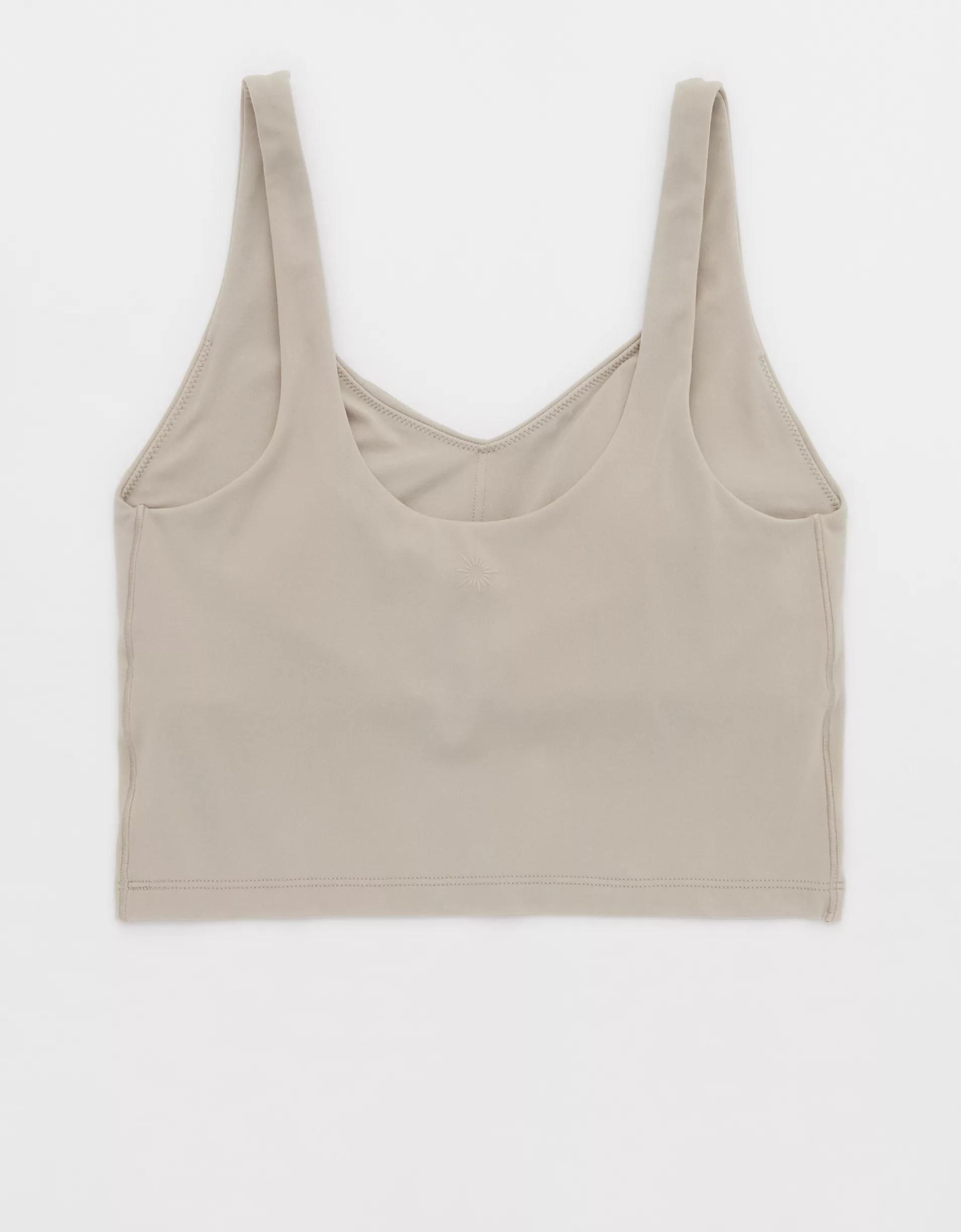 OFFLINE By Aerie Real Me Low Key Longline Sports Bra Product Image