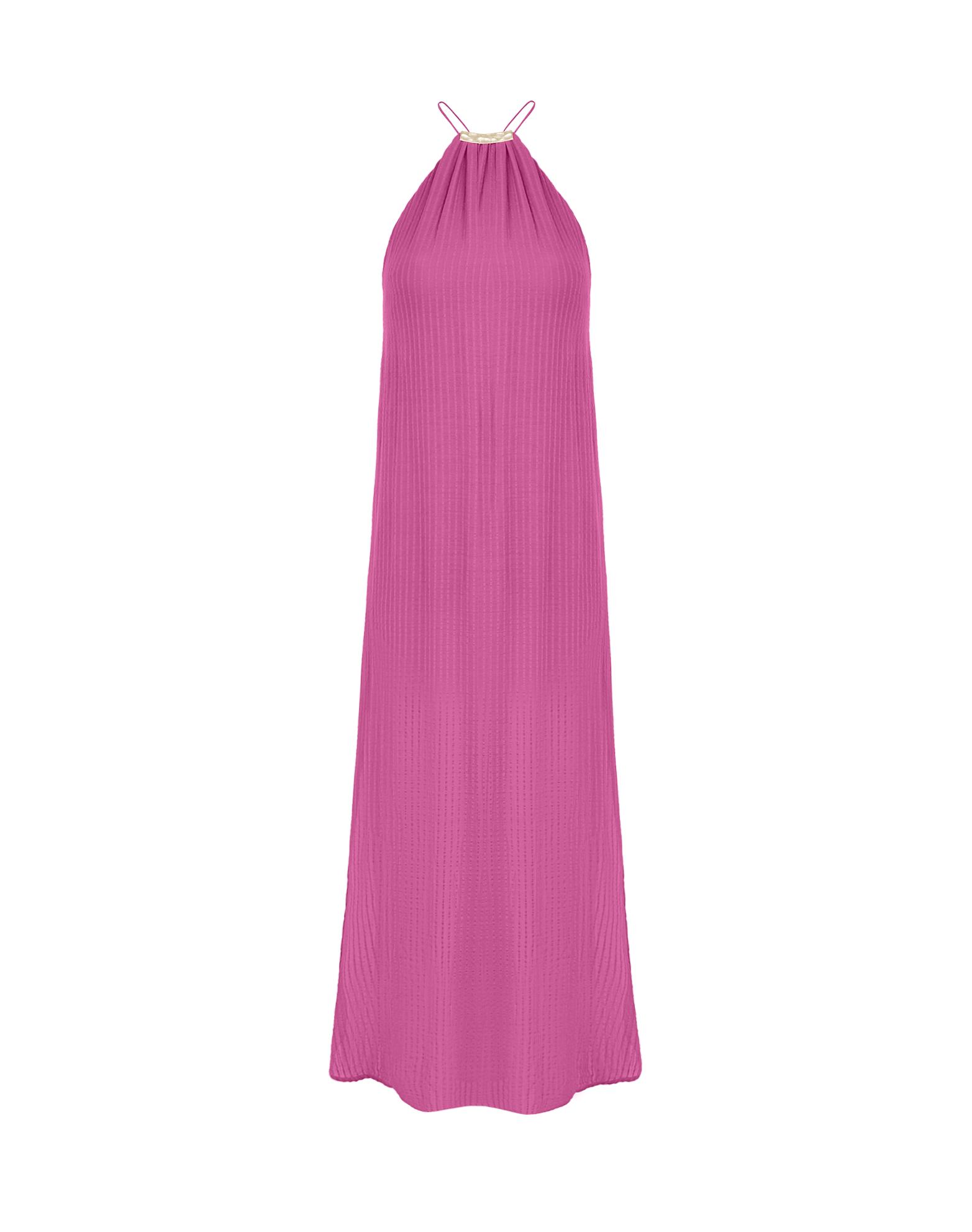 Lily Long Dress - French Rose Product Image
