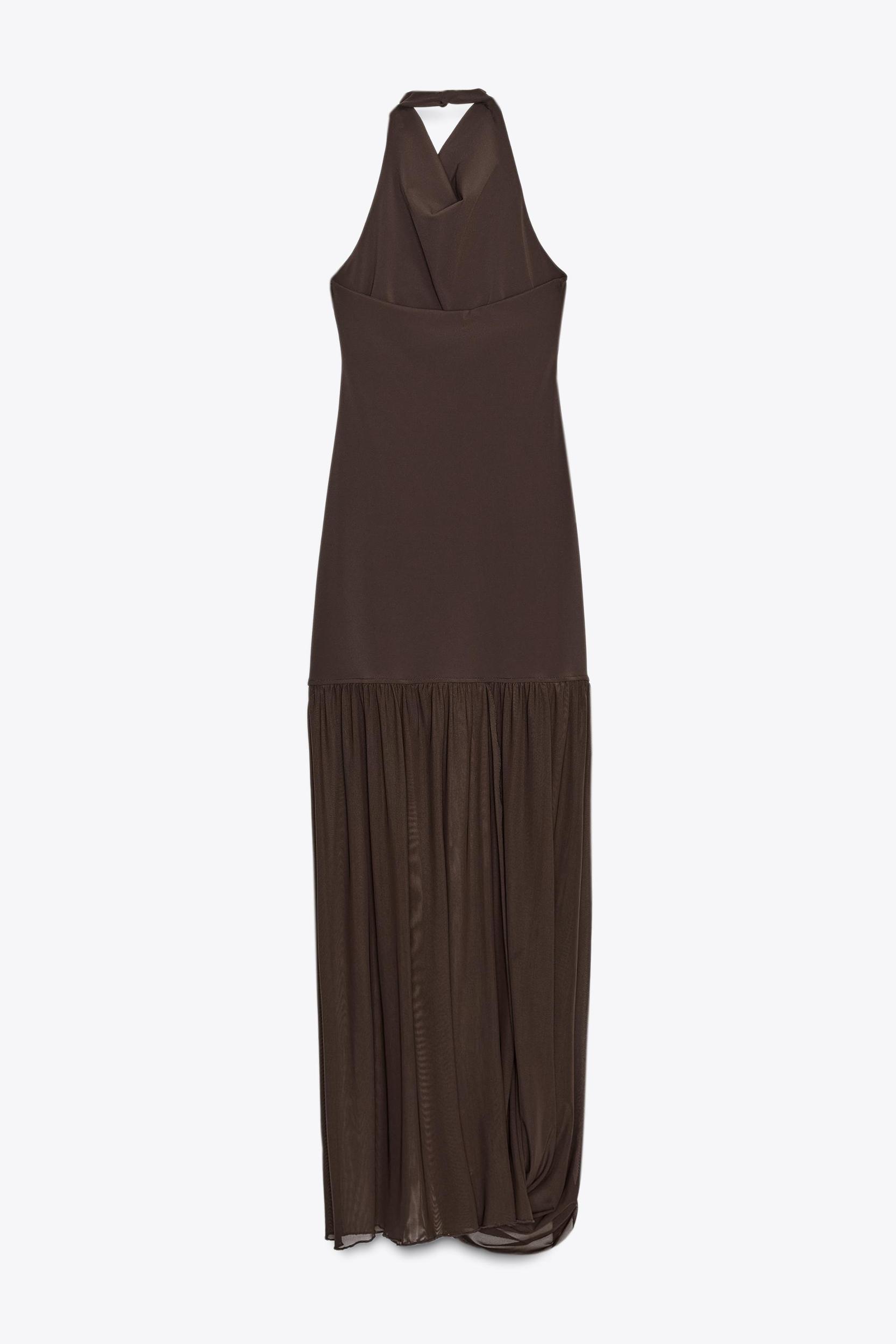 COMBINATION HALTER DRESS Product Image