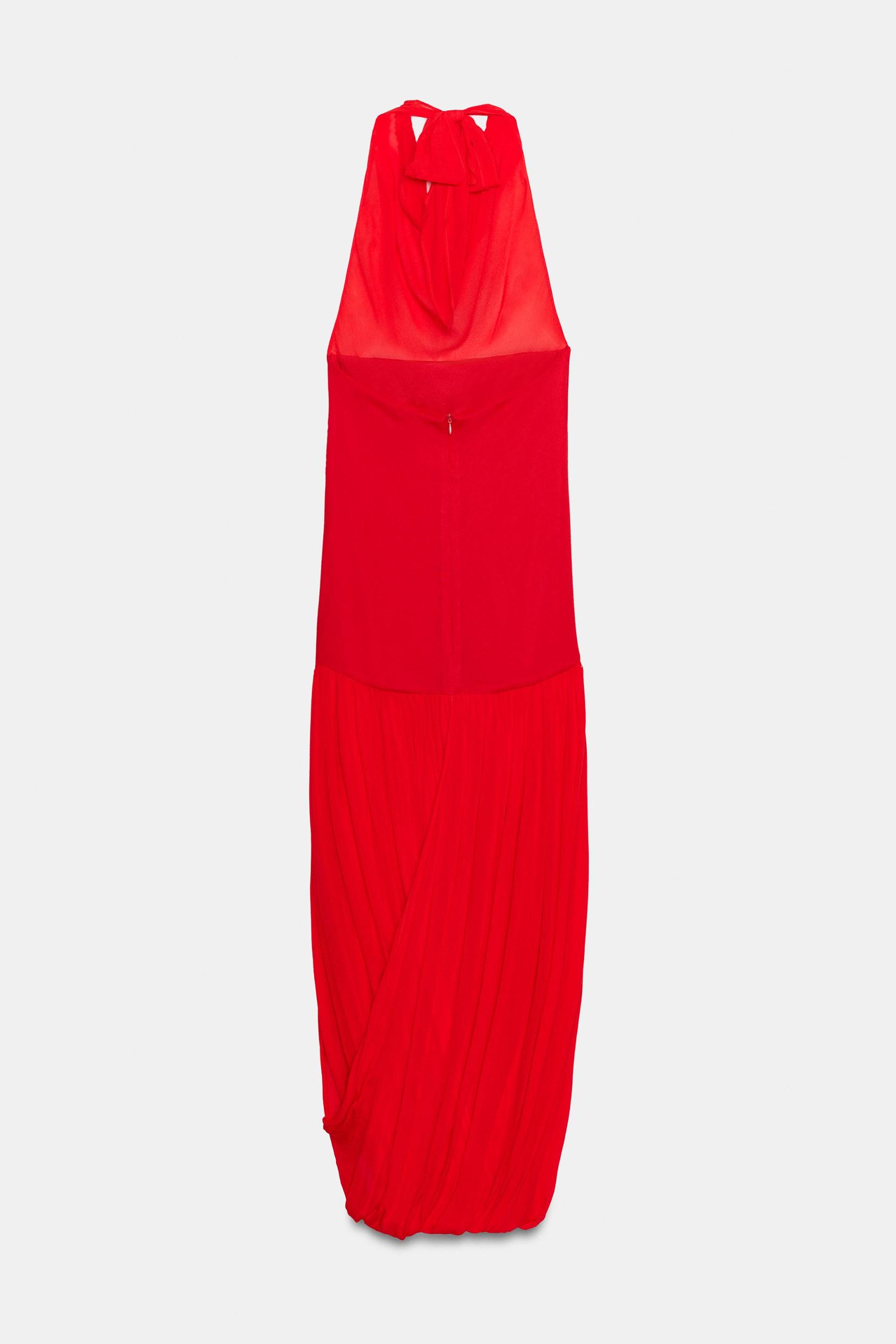 COMBINATION HALTER VOLUME DRESS Product Image