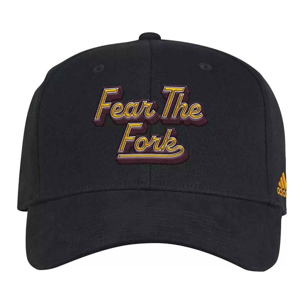 Men's adidas Black Arizona State Sun Devils Chant Flex Hat,  Product Image