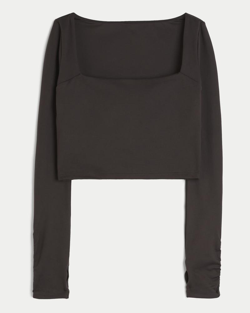 Gilly Hicks Active Recharge Square-Neck Top Product Image