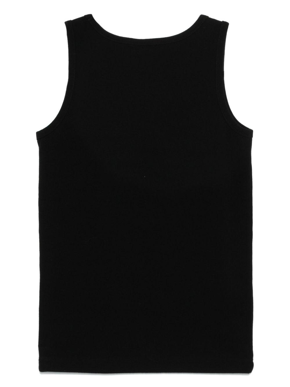 logo-embroidered tank top Product Image