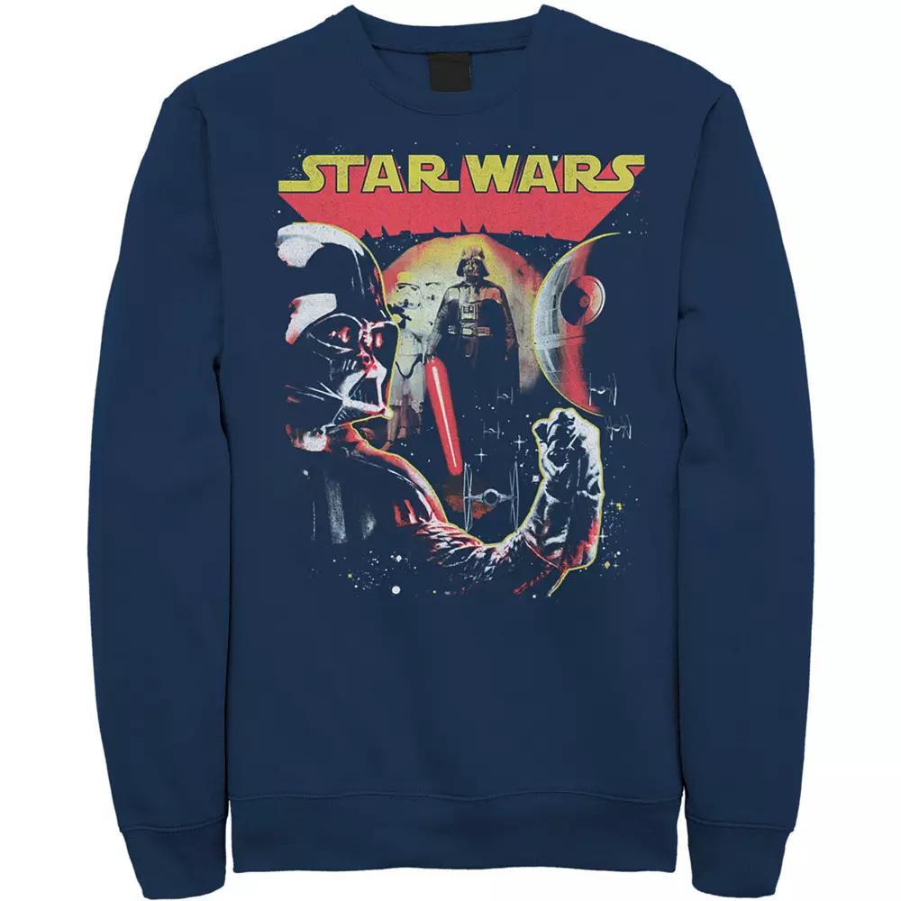 Men's Star Wars Darth Vader Collage Of Views Sweatshirt,  Product Image