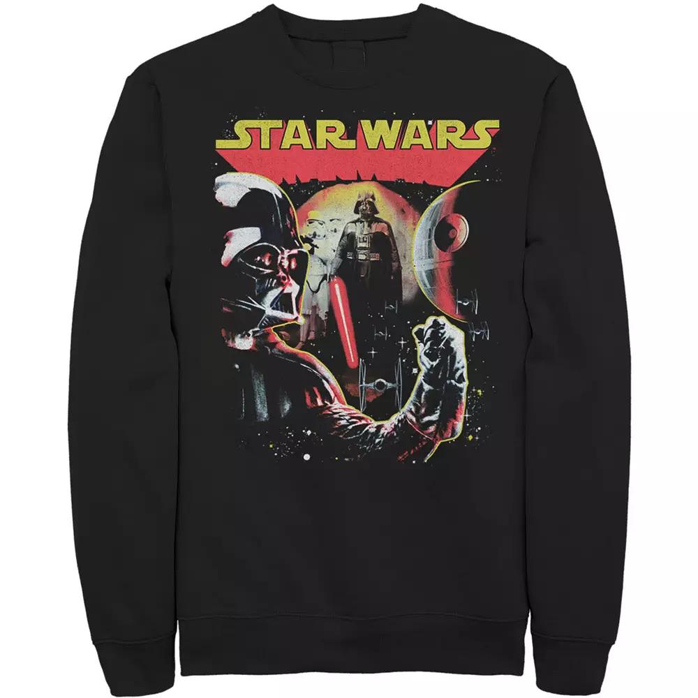 Men's Star Wars Darth Vader Collage Of Views Sweatshirt,  Product Image
