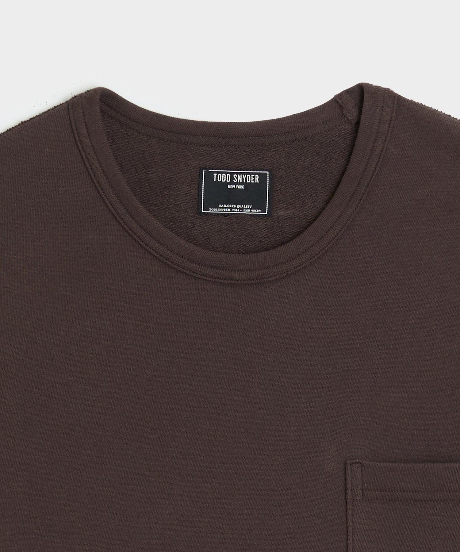 Lightweight Terry Cloth Short-Sleeve Sweatshirt Product Image