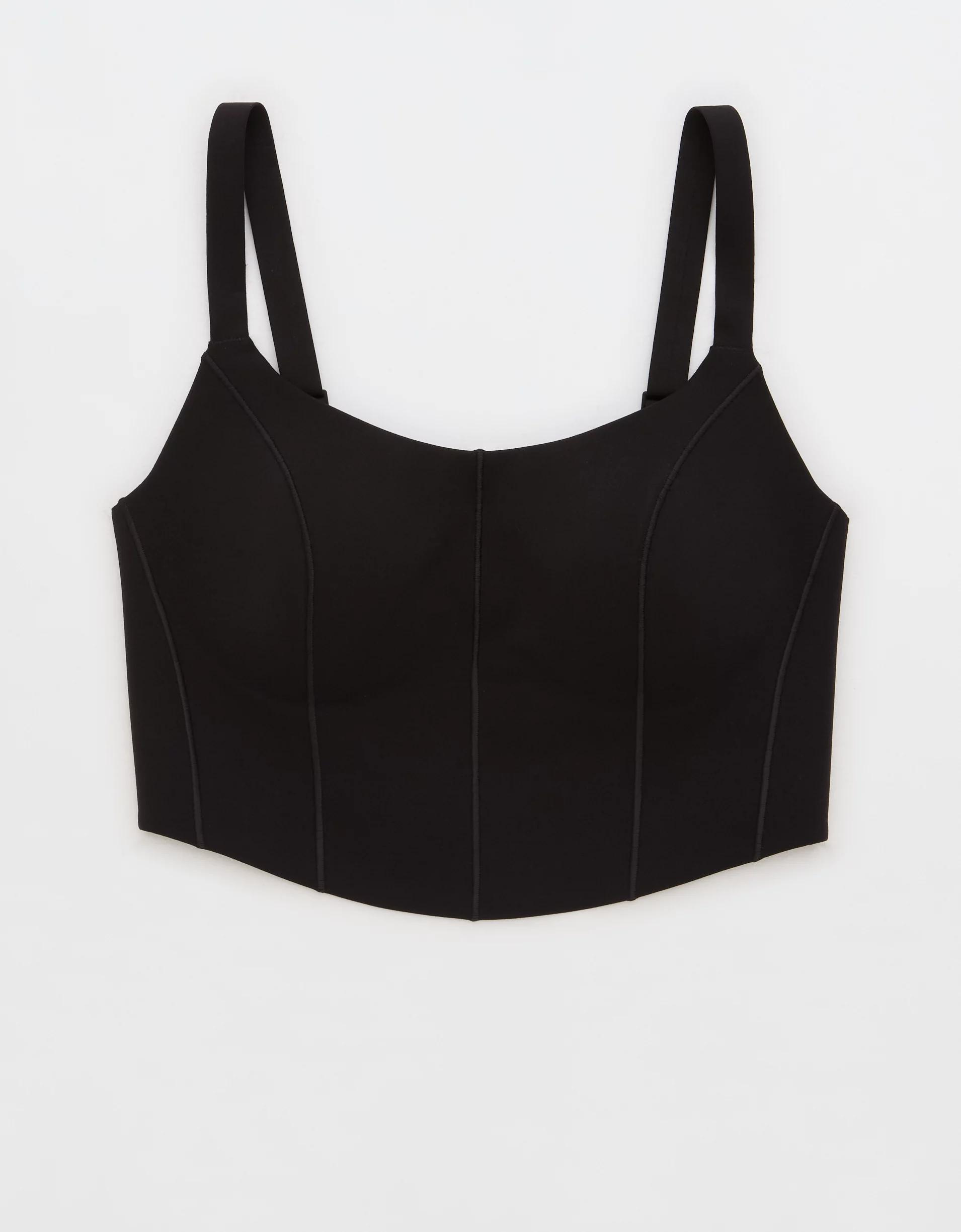 OFFLINE By Aerie Real Me Hold Up! Corset Sports Bra Product Image