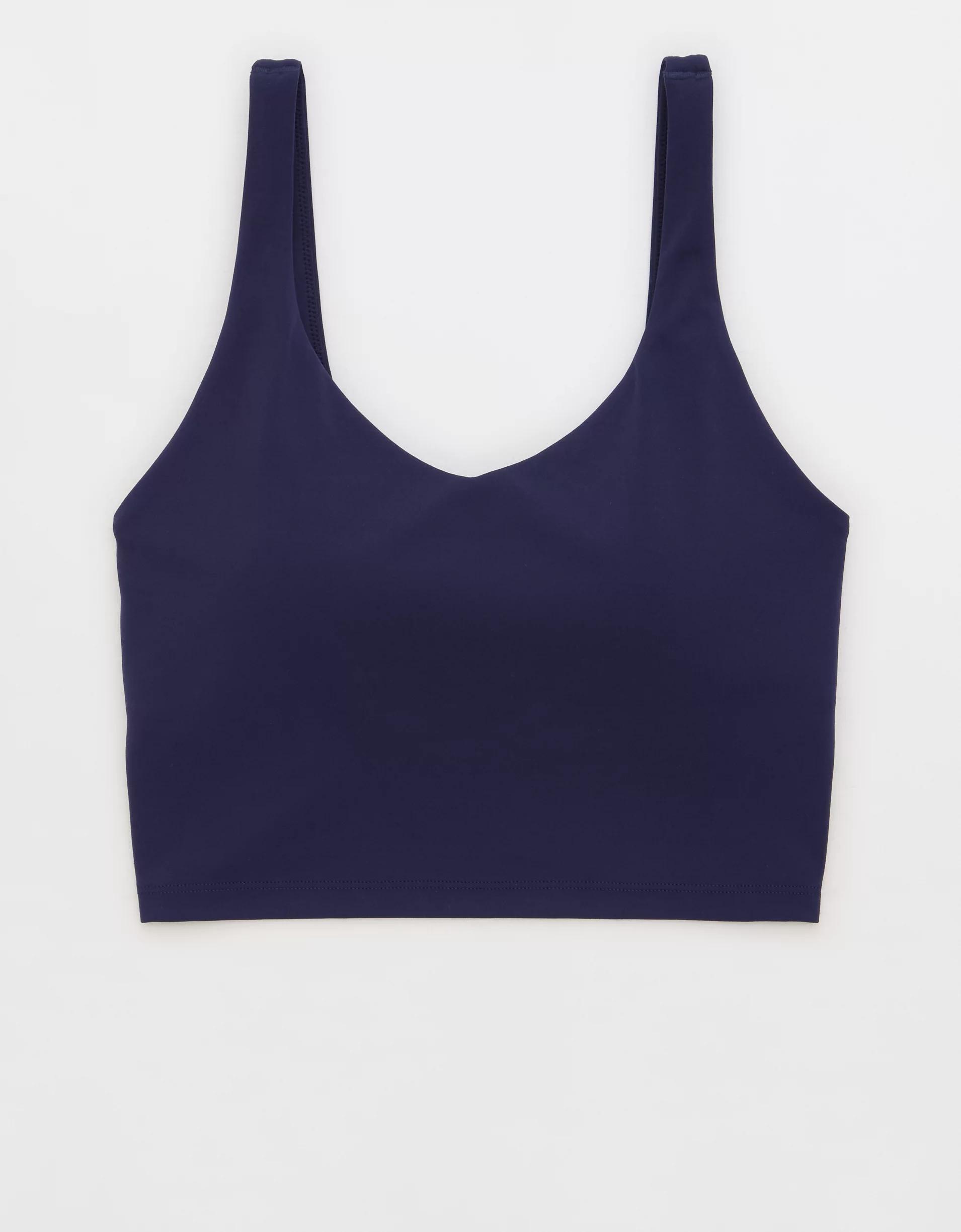 OFFLINE By Aerie Real Me Low Key Longline Sports Bra Product Image