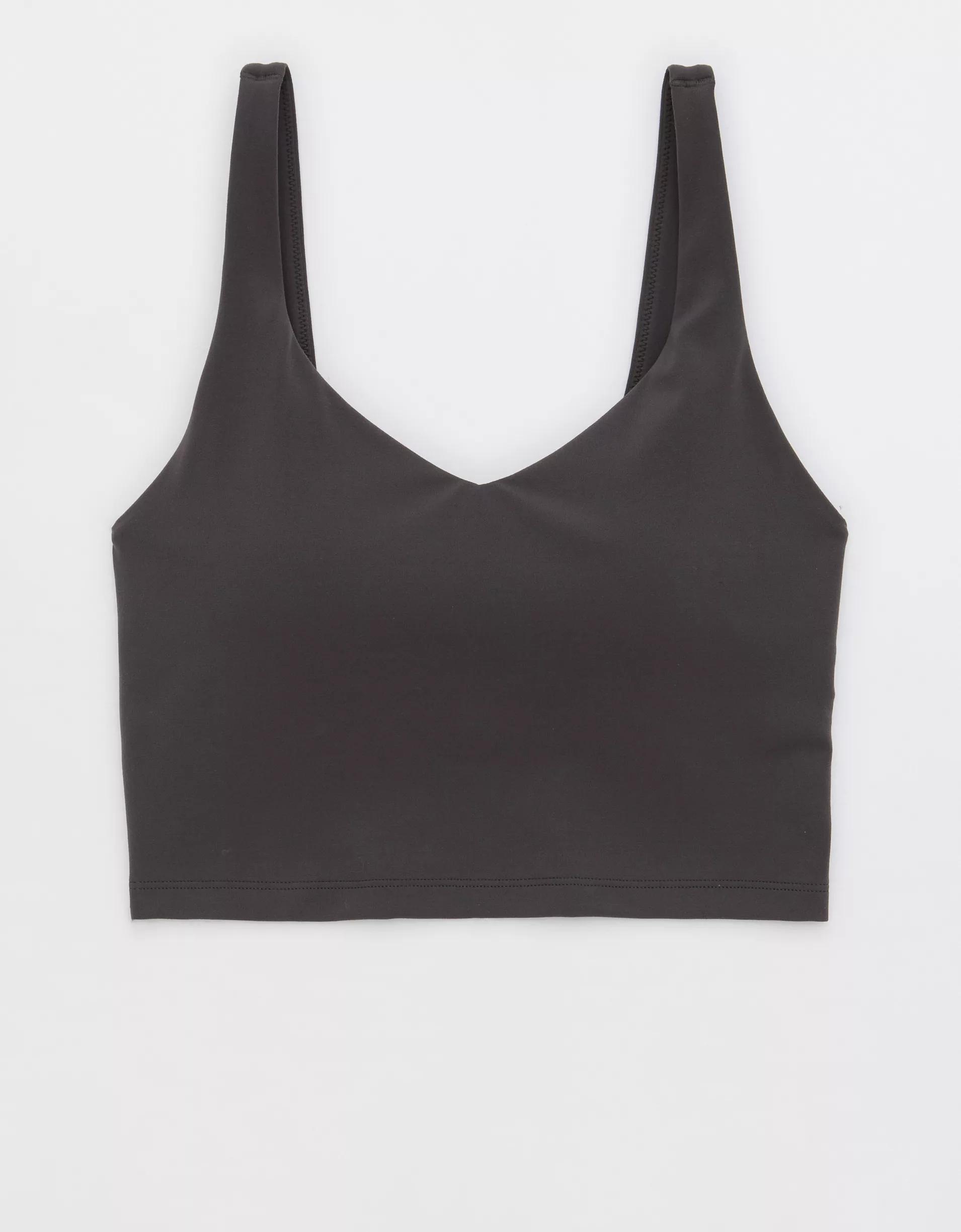 OFFLINE By Aerie Real Me Low Key Longline Sports Bra Product Image