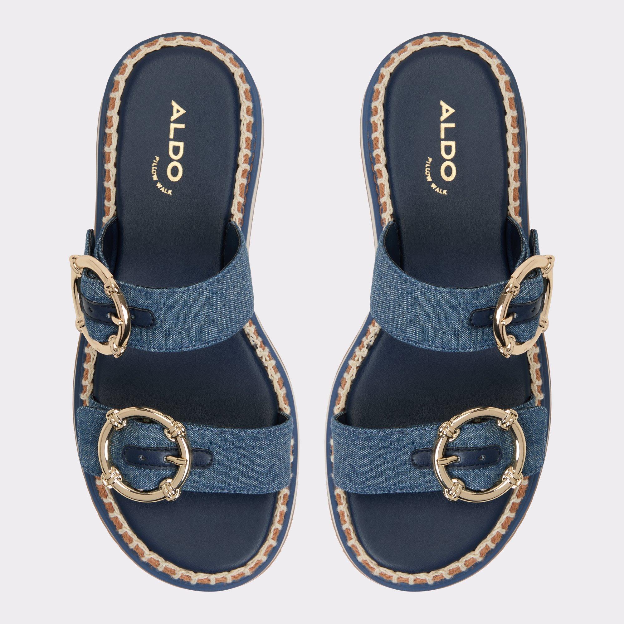 Kaeithien Dark Blue Women's Platforms & Wedges | ALDO US Product Image