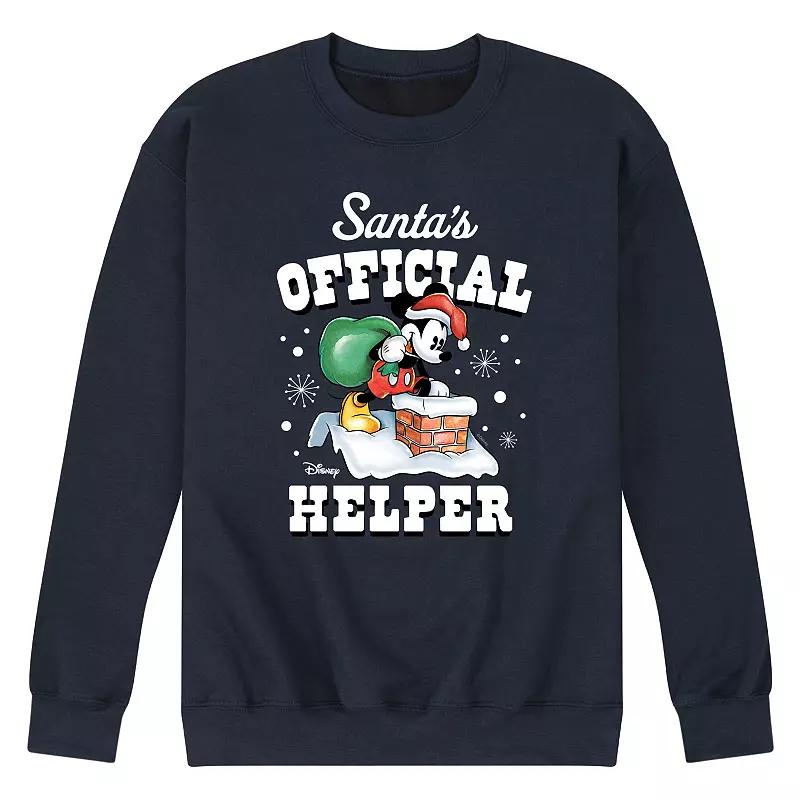 Disney's Men's Santa's Official Helper Fleece,  Product Image