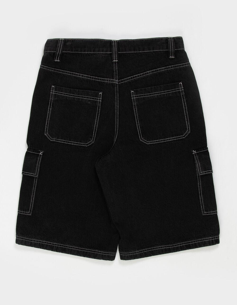 RSQ Mens Cargo Jorts - BLK/WHT Product Image