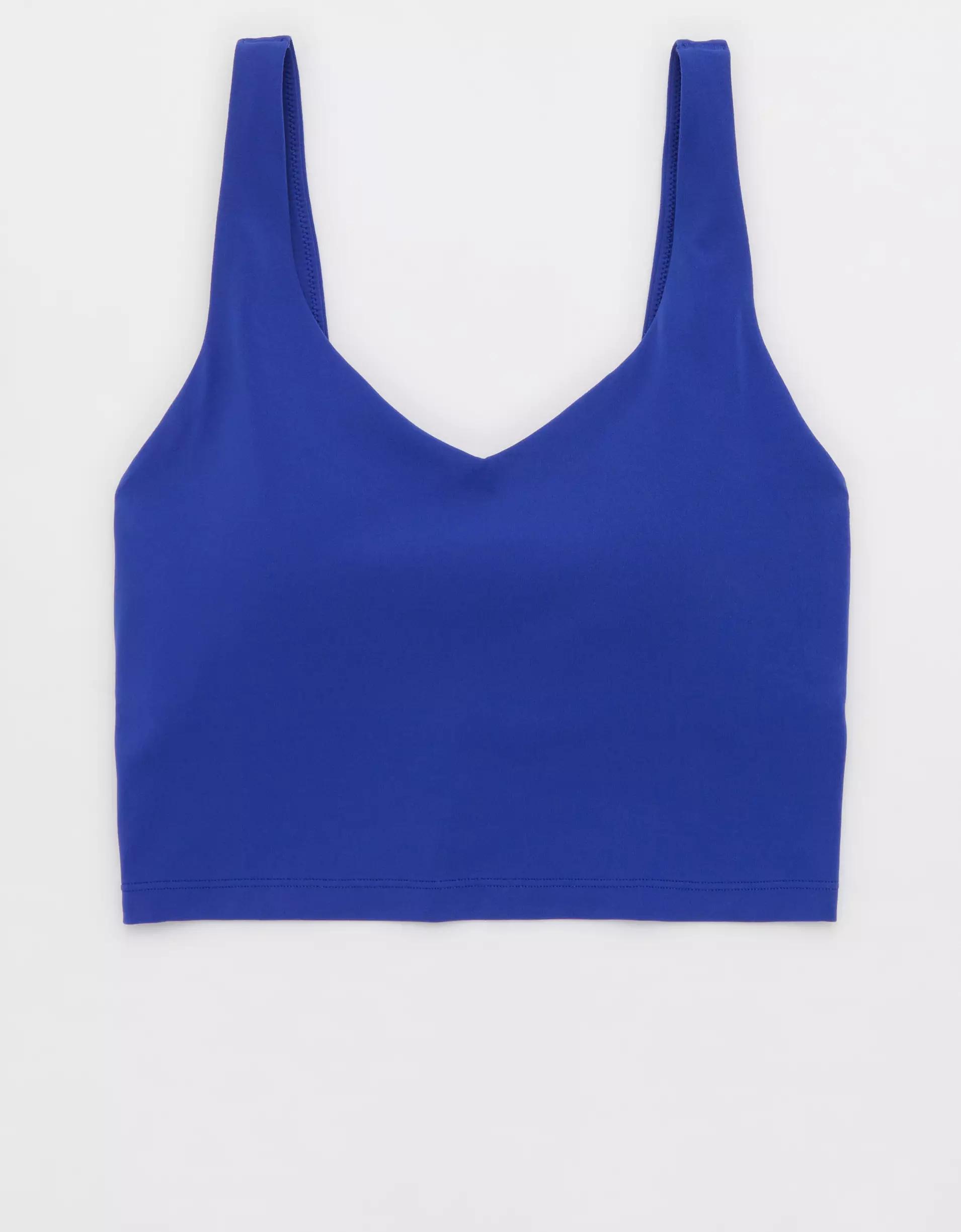 OFFLINE By Aerie Real Me Low Key Longline Sports Bra Product Image