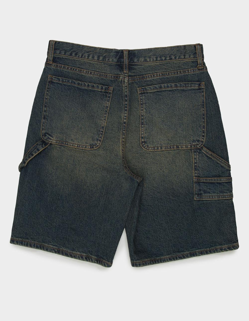 RSQ Mens Loose Denim Carpenter Shorts - INK Product Image