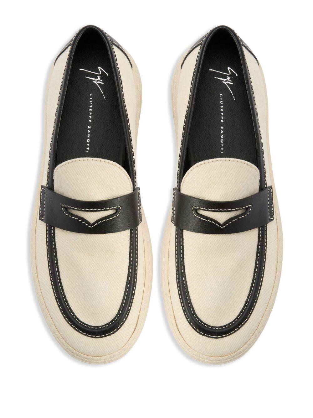 rubber-sole penny loafers Product Image