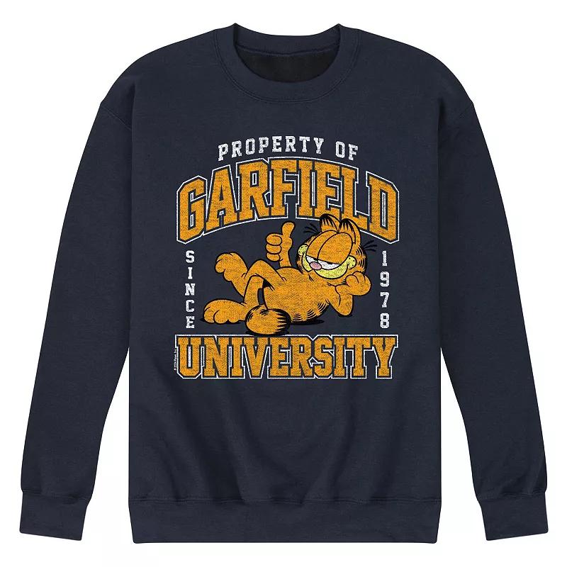 Men's Garfield Varsity Fleece Sweatshirt,  Product Image