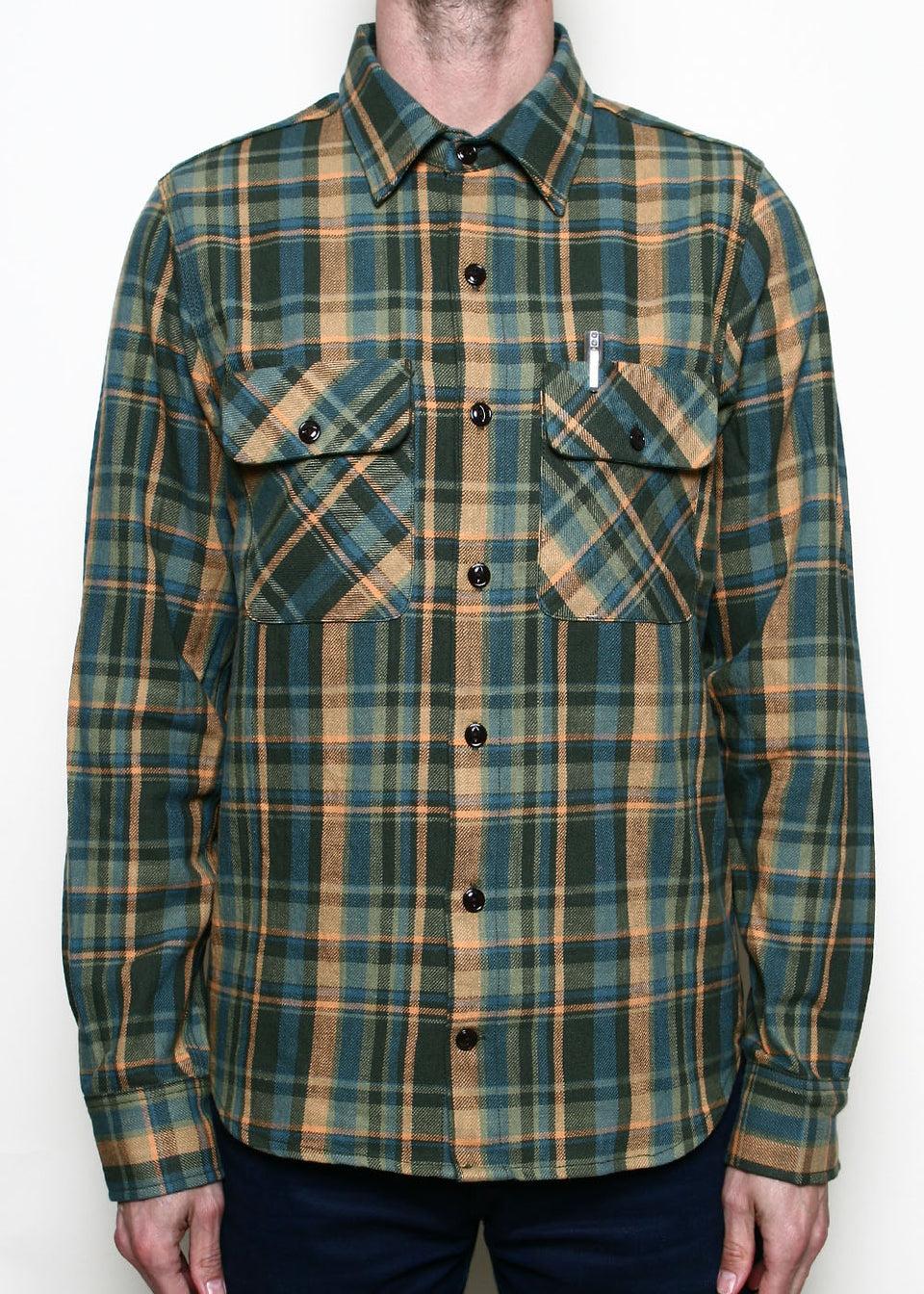 Field Shirt // Forest Slub Plaid Product Image