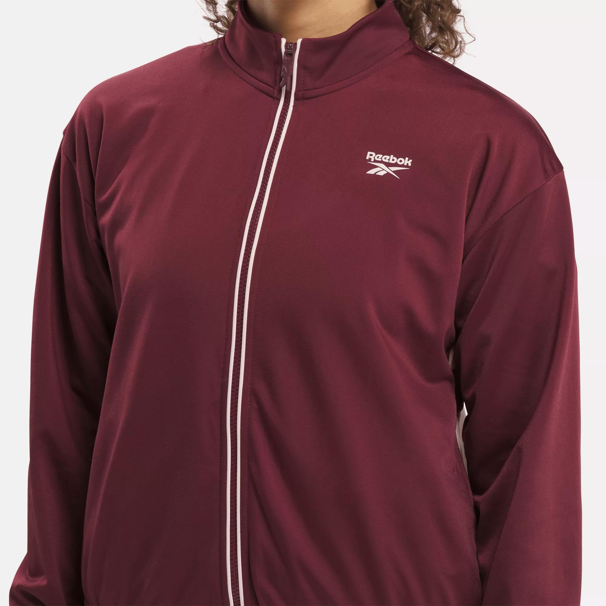 Women's Reebok Identity Back Vector Tricot Track Jacket Female Product Image