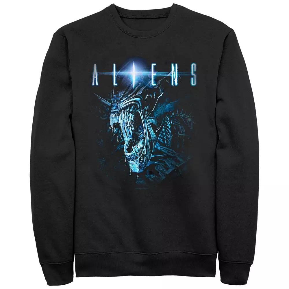 Men's Aliens Queen Screaming Graphic Fleece,  Product Image