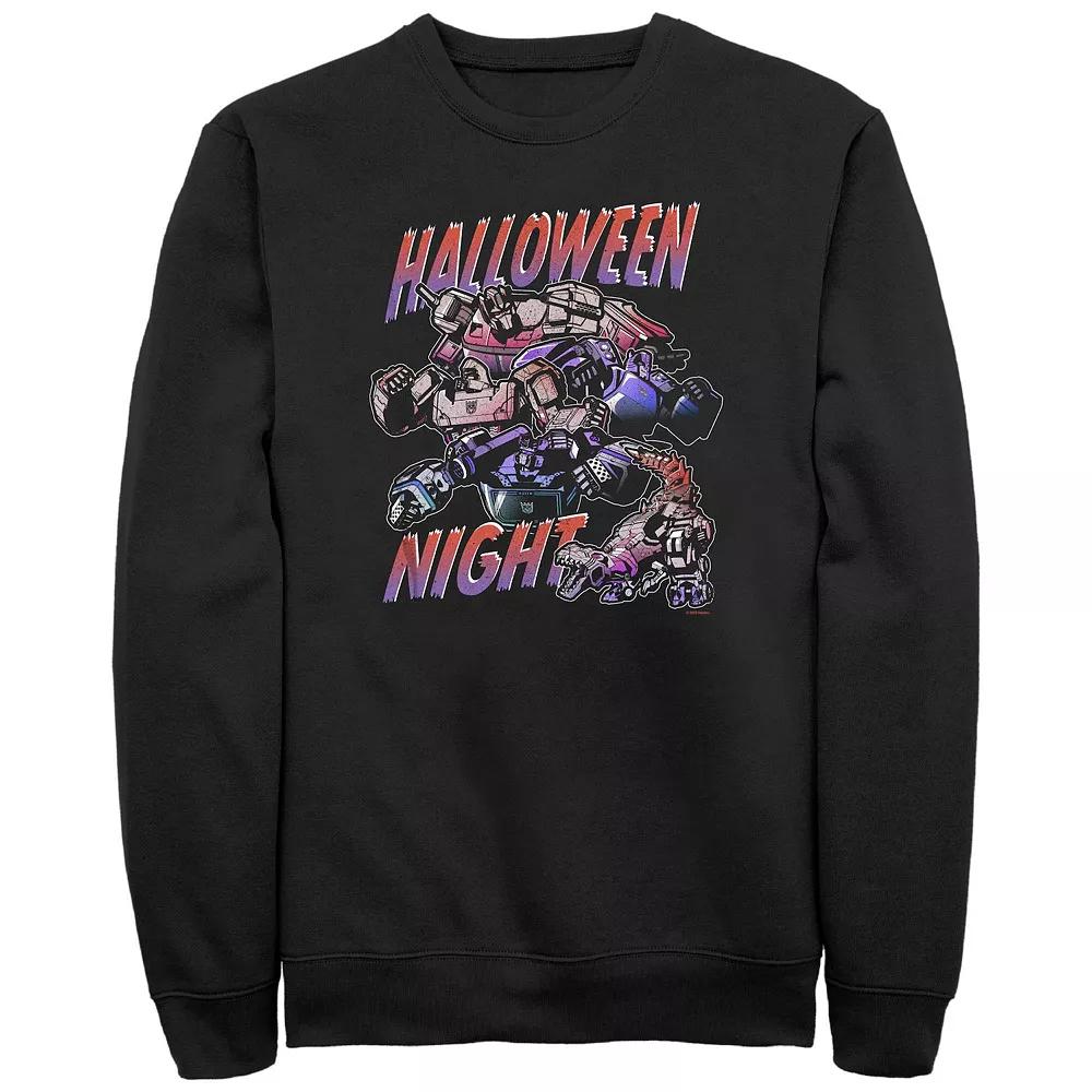 Men's Transformers Evergreen Halloween Night Graphic Fleece,  Product Image