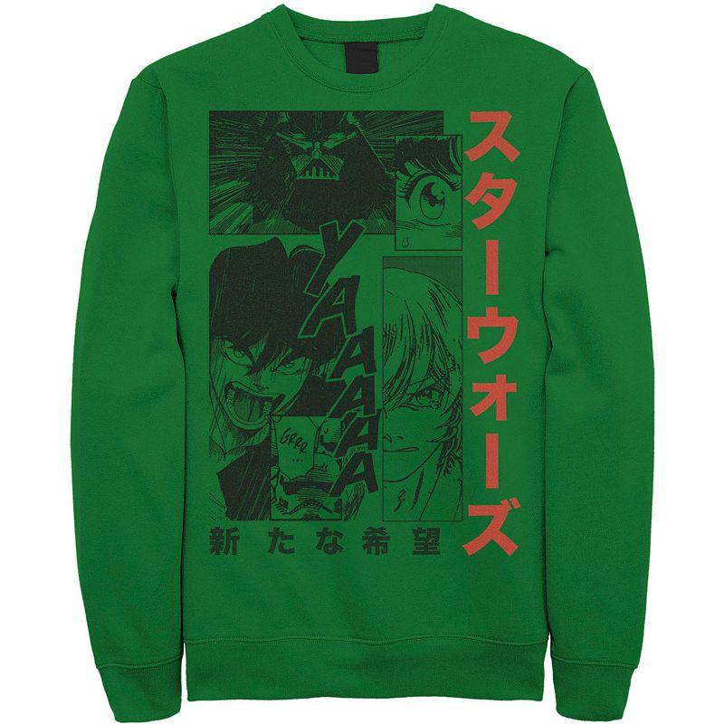 Men's Star Wars Manga Comic Panels Sweatshirt,  Product Image